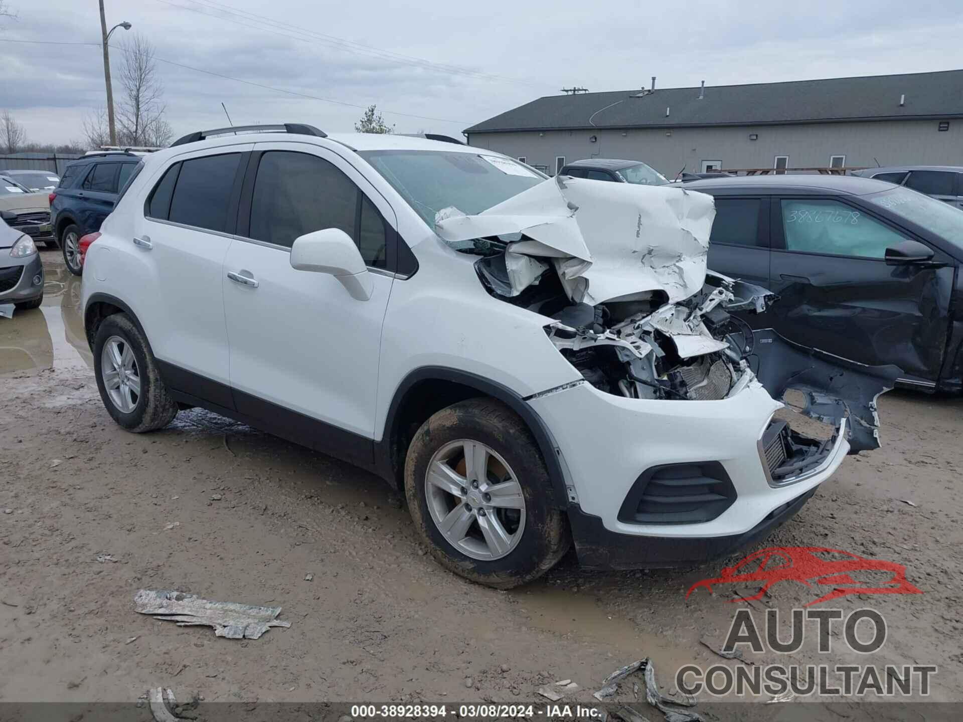 CHEVROLET TRAX 2017 - KL7CJLSB9HB191070