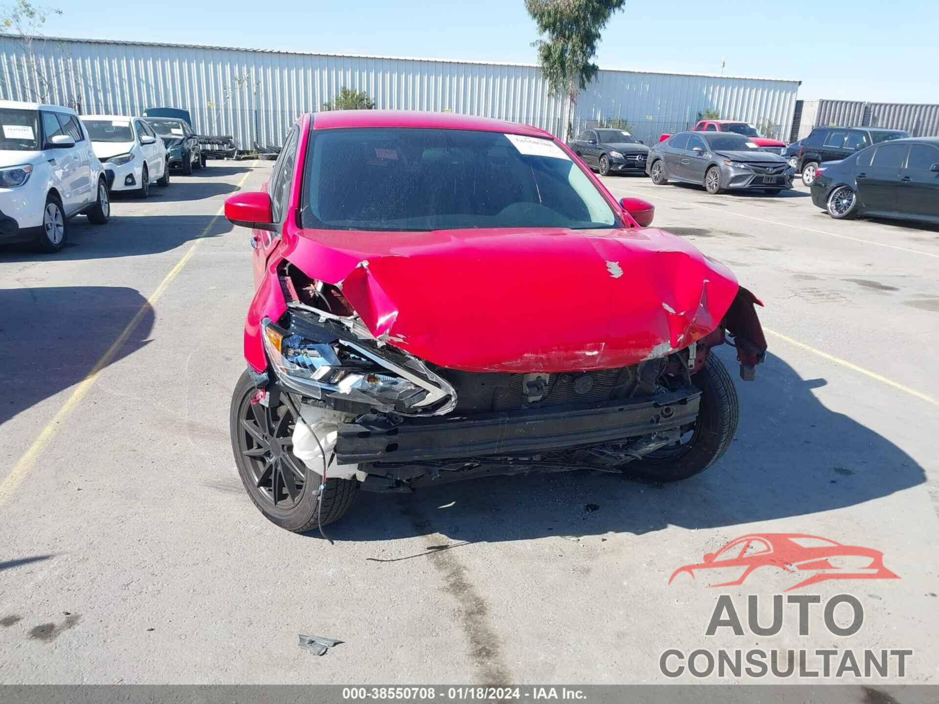 NISSAN SENTRA 2018 - 3N1AB7AP8JL616958