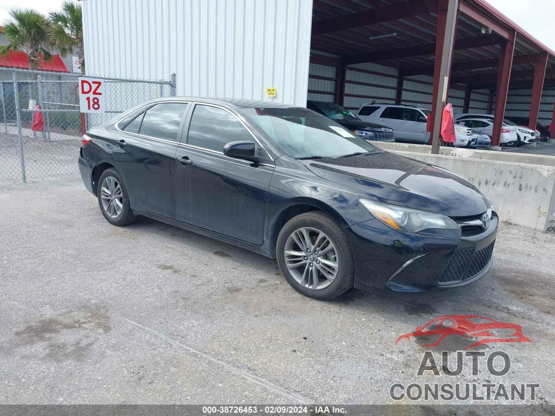 TOYOTA CAMRY 2017 - 4T1BF1FK4HU728300