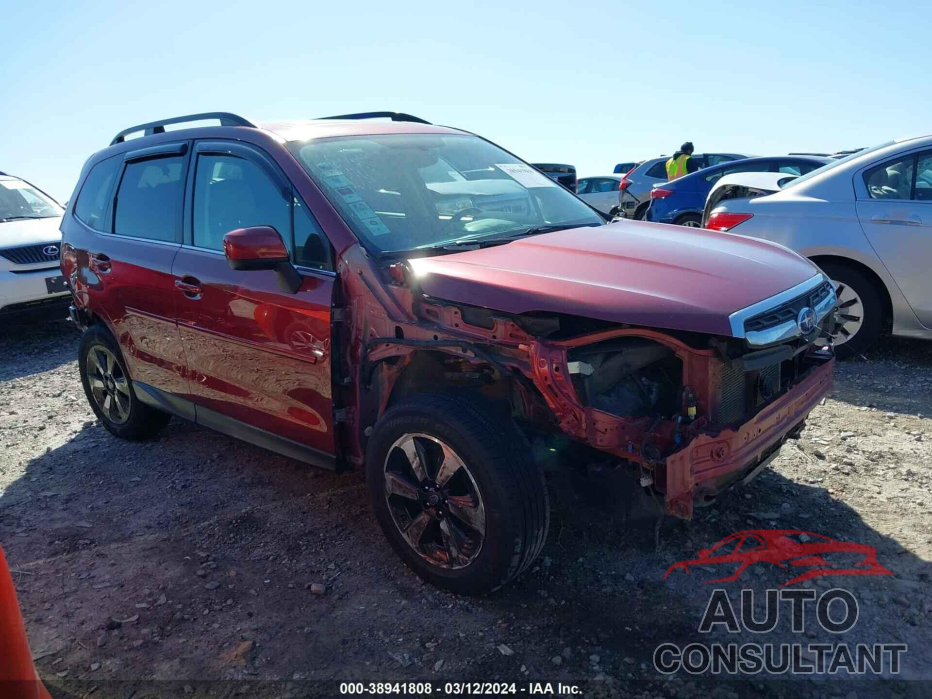 SUBARU FORESTER 2017 - JF2SJARC6HH502972