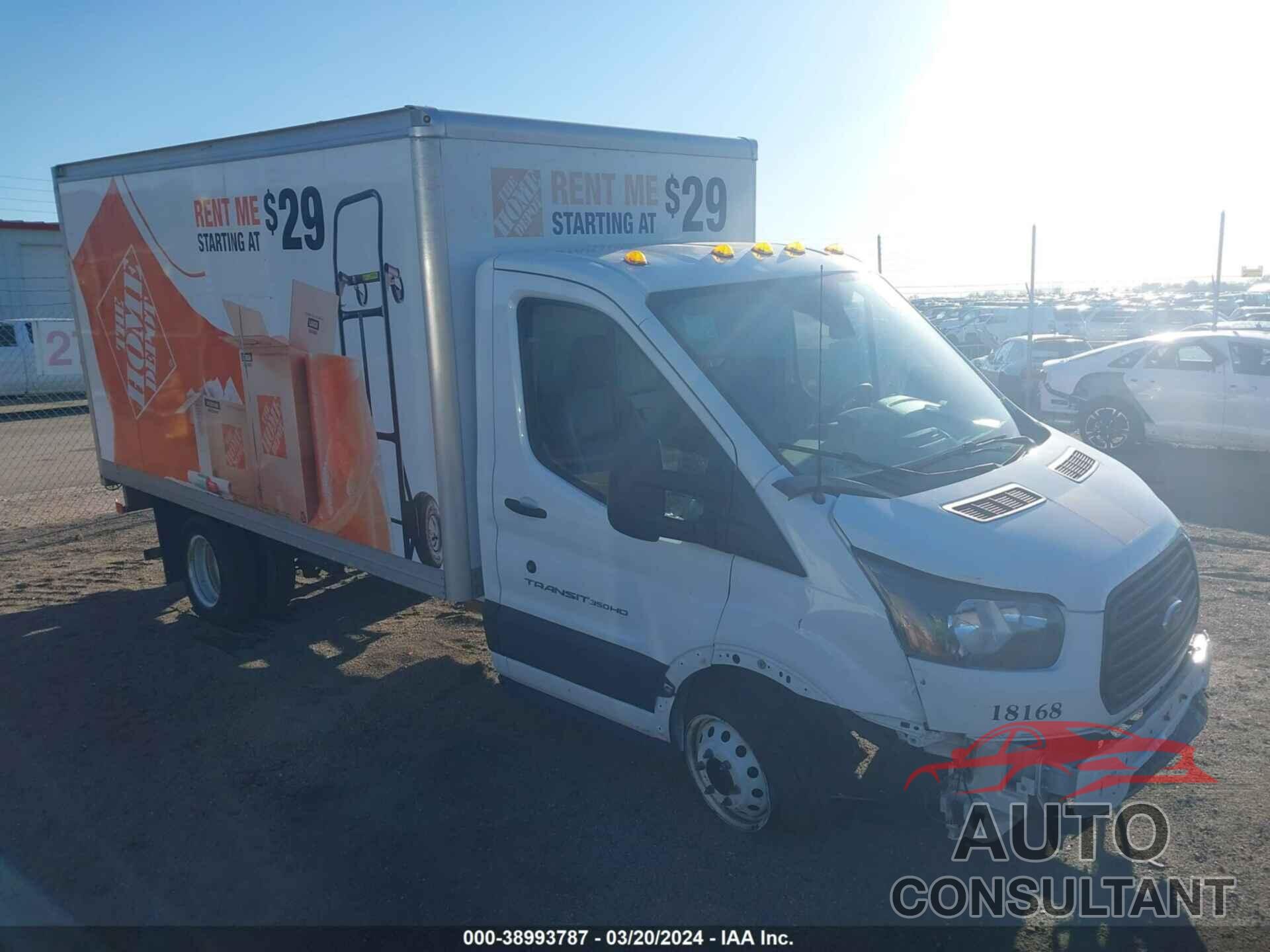 FORD TRANSIT-350 CAB 2018 - 1FDBF8ZM2JKA71083