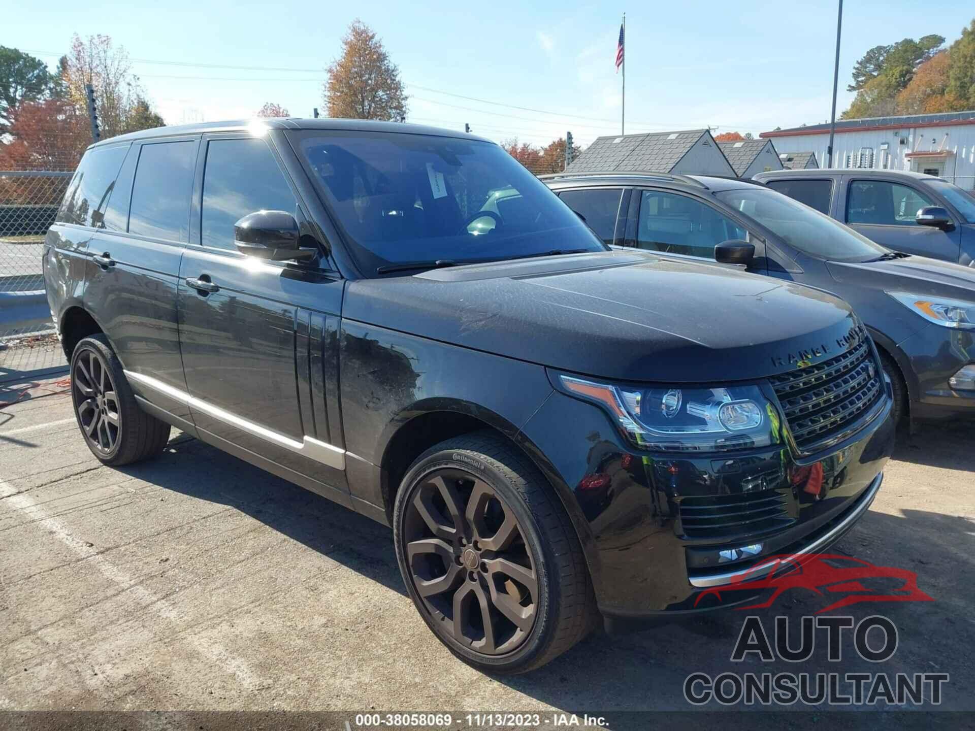 LAND ROVER RANGE ROVER 2017 - SALGS2FE2HA320636