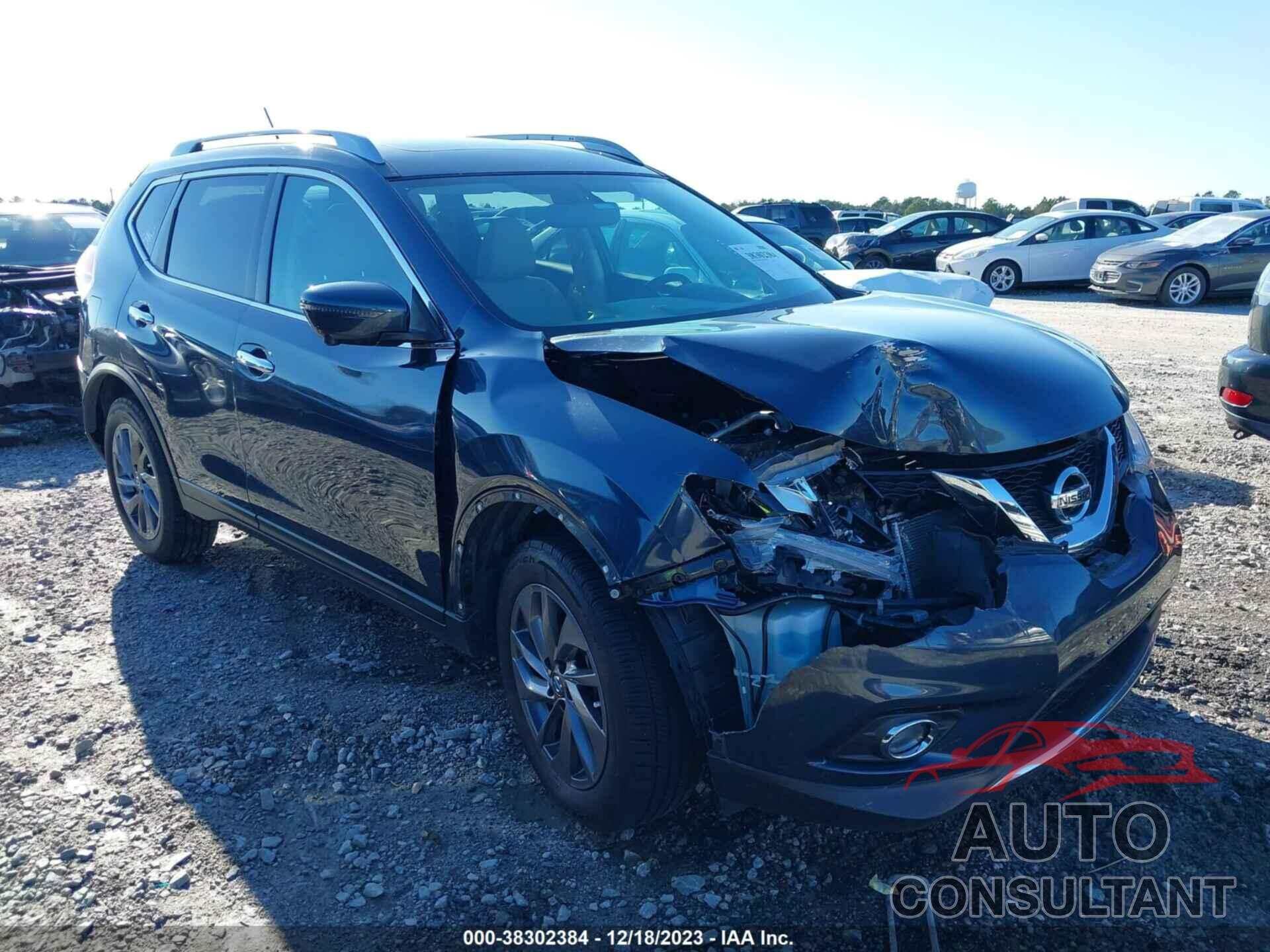 NISSAN ROGUE 2016 - 5N1AT2MVXGC846606