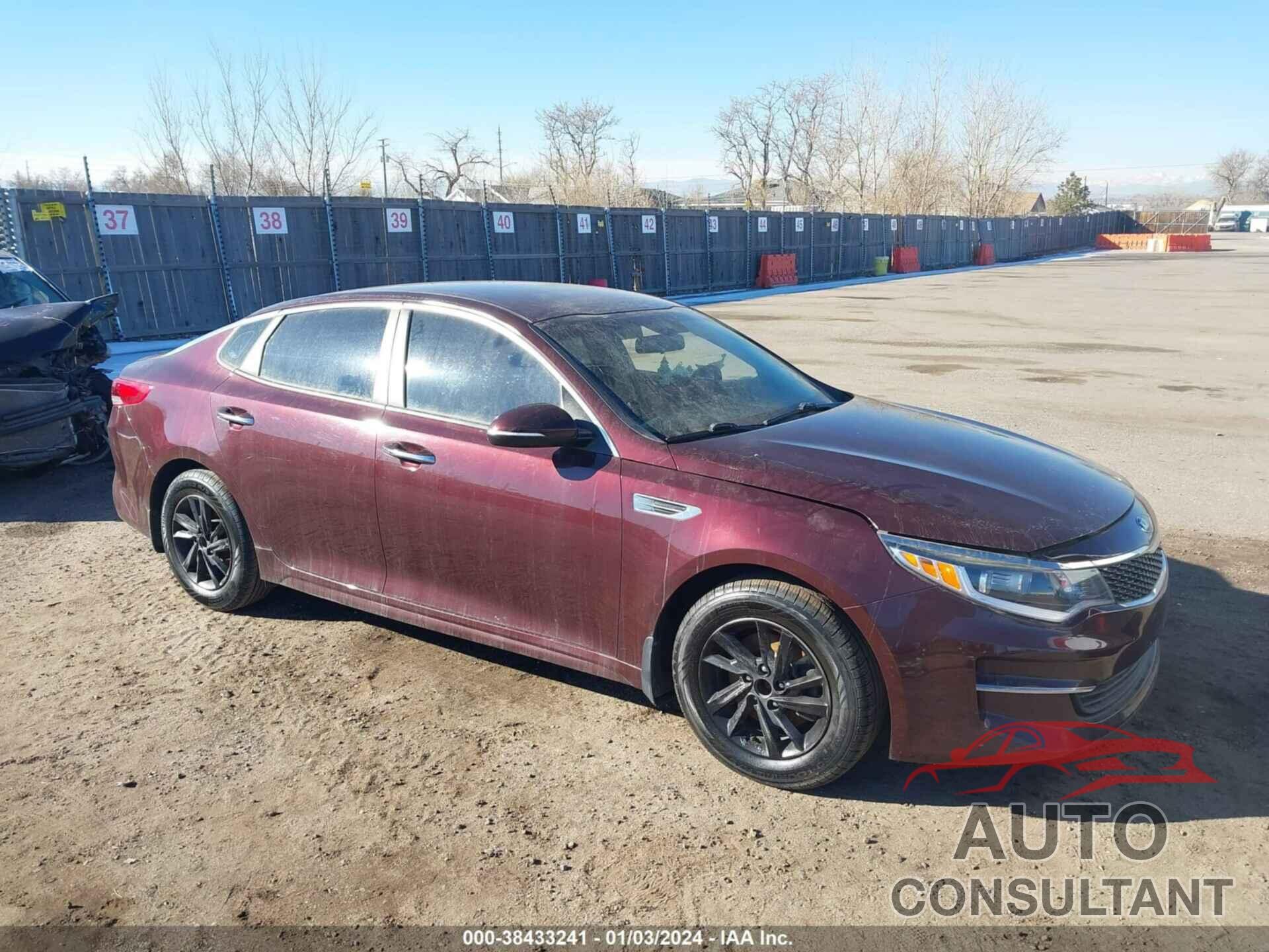 KIA OPTIMA 2017 - 5XXGT4L35HG150635