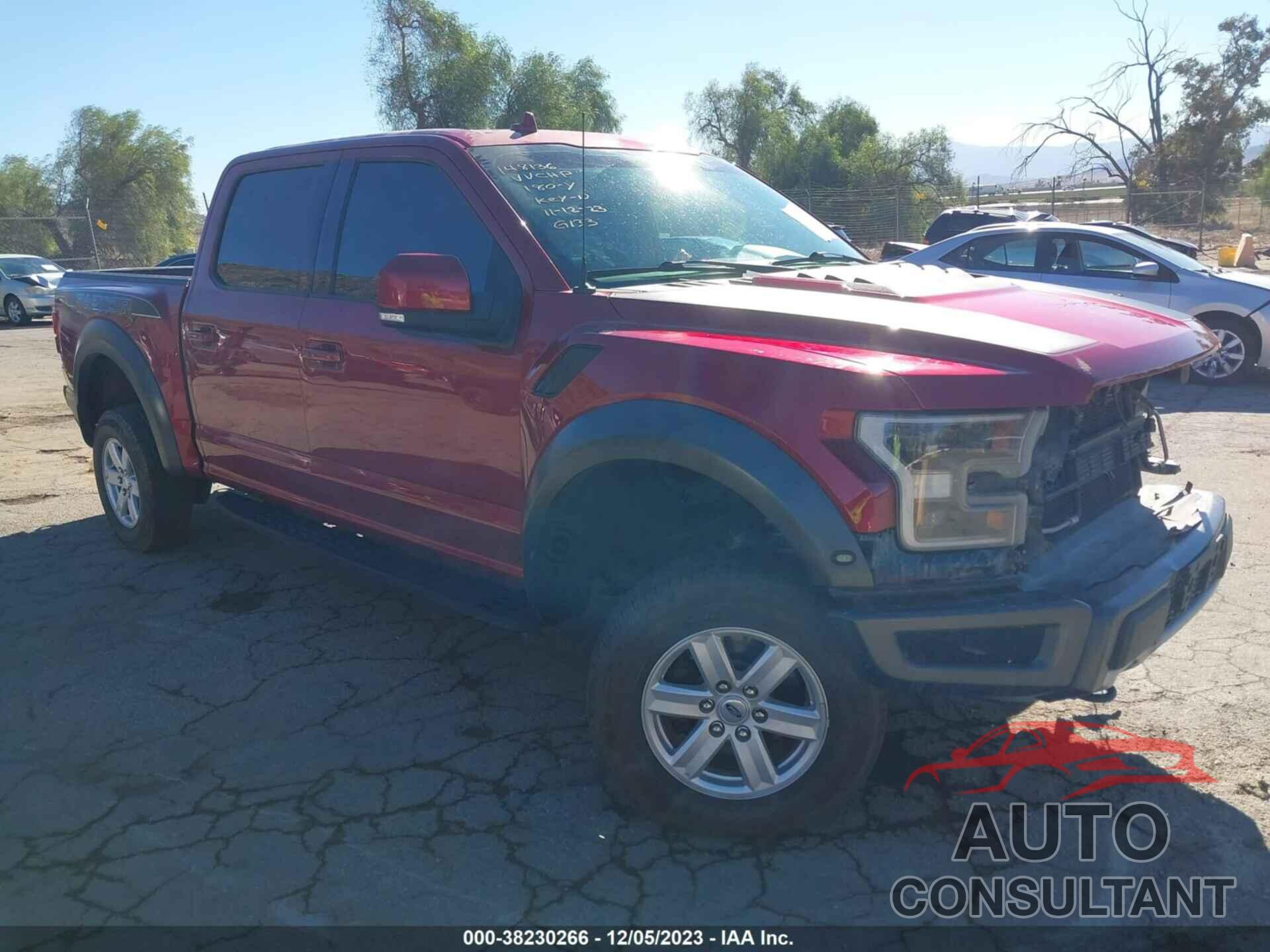 FORD F-150 2019 - 1FTFW1RGXKFB16708