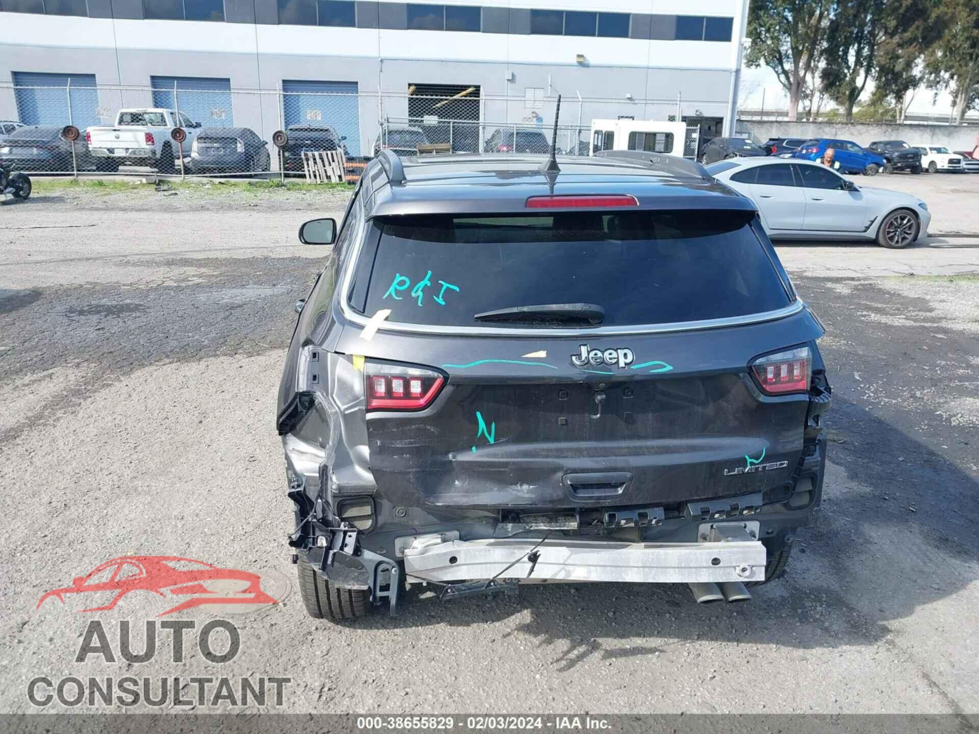 JEEP COMPASS 2020 - 3C4NJCCB2LT105311