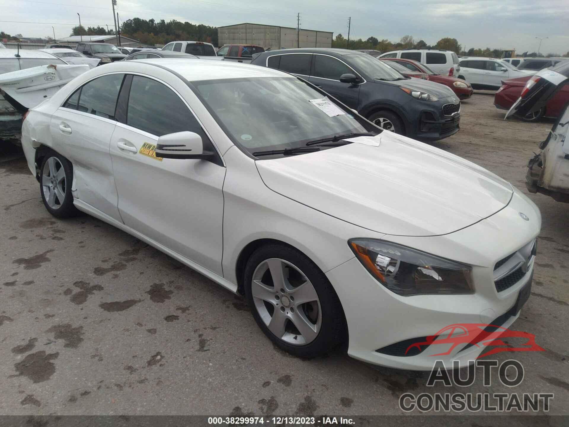 MERCEDES-BENZ CLA 250 2016 - WDDSJ4EB2GN360171
