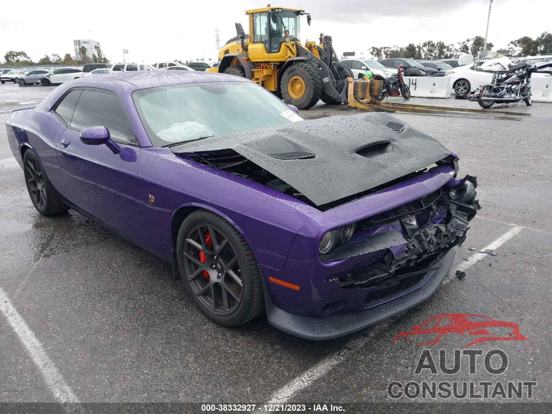 DODGE CHALLENGER 2016 - 2C3CDZFJ2GH152586