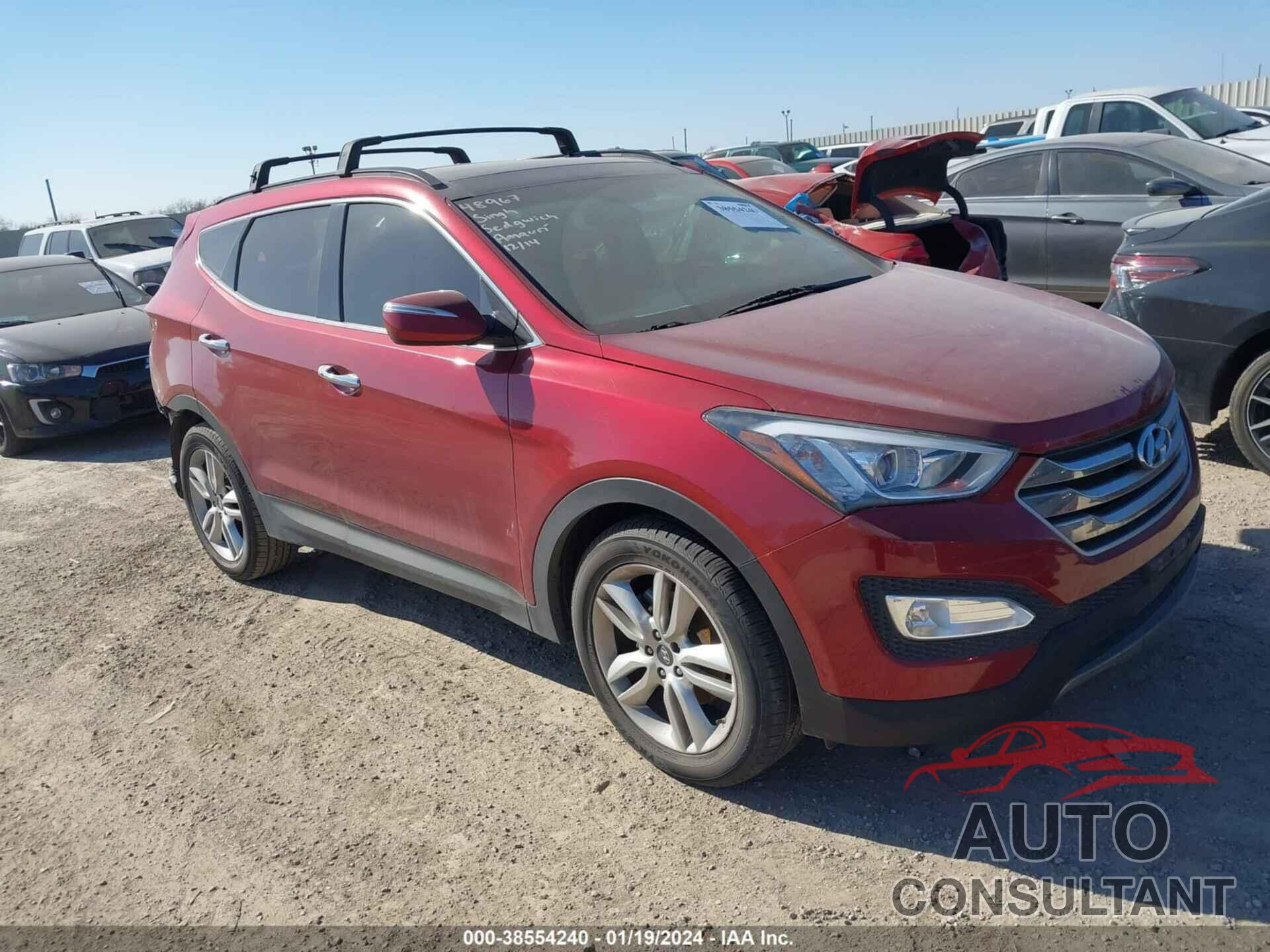 HYUNDAI SANTA FE SPORT 2016 - 5XYZWDLAXGG312218