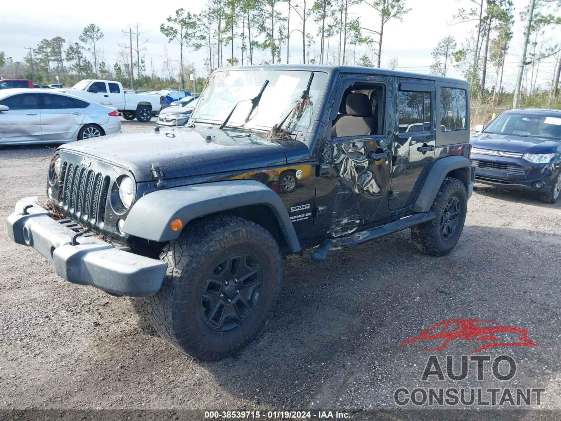 JEEP WRANGLER UNLIMITED 2017 - 1C4BJWDG0HL535937