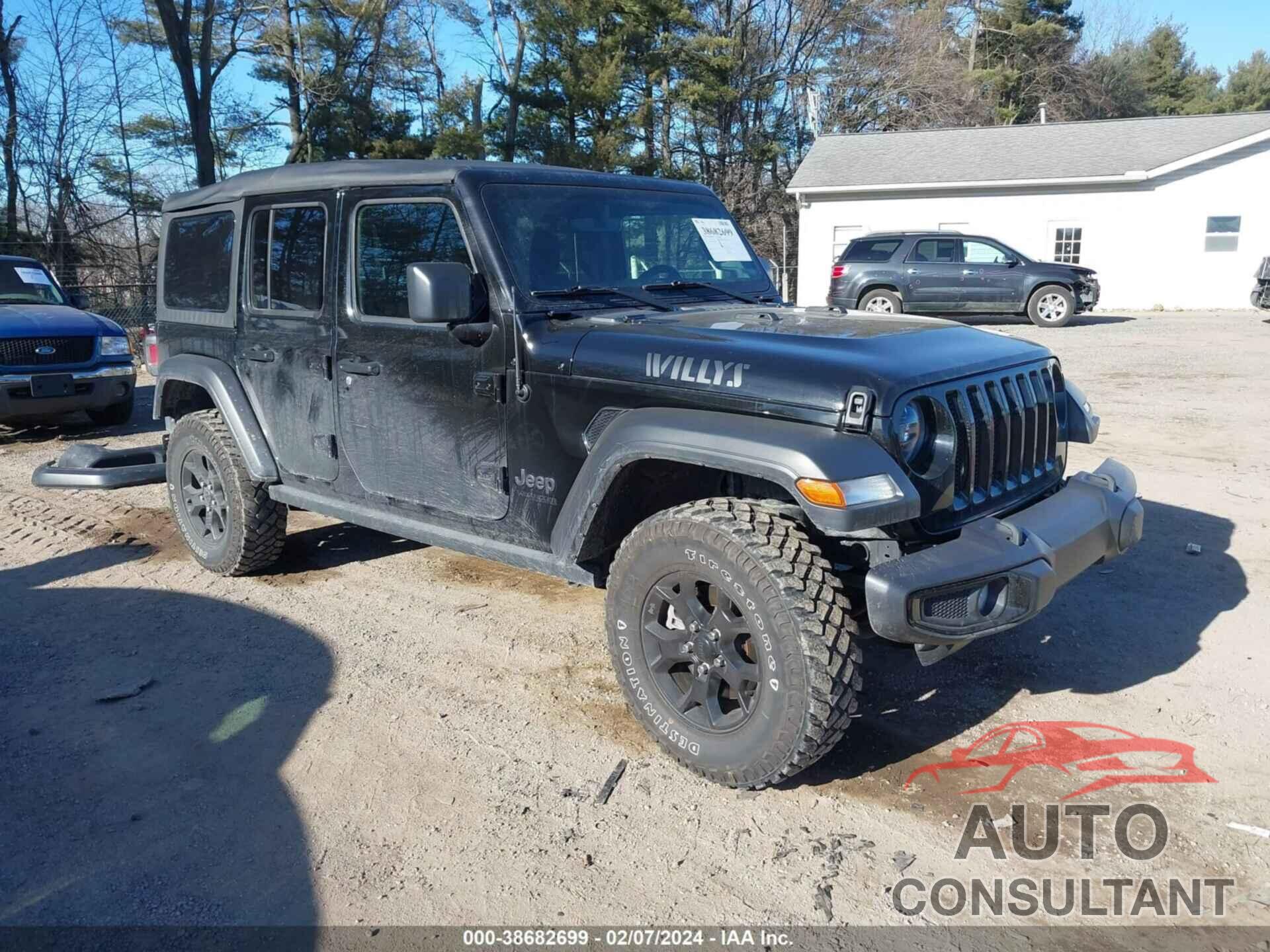 JEEP WRANGLER UNLIMITED 2021 - 1C4HJXDG9MW857873