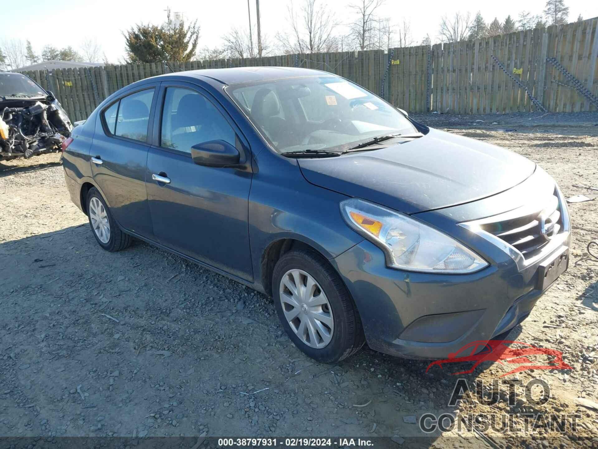 NISSAN VERSA 2016 - 3N1CN7AP5GL810100