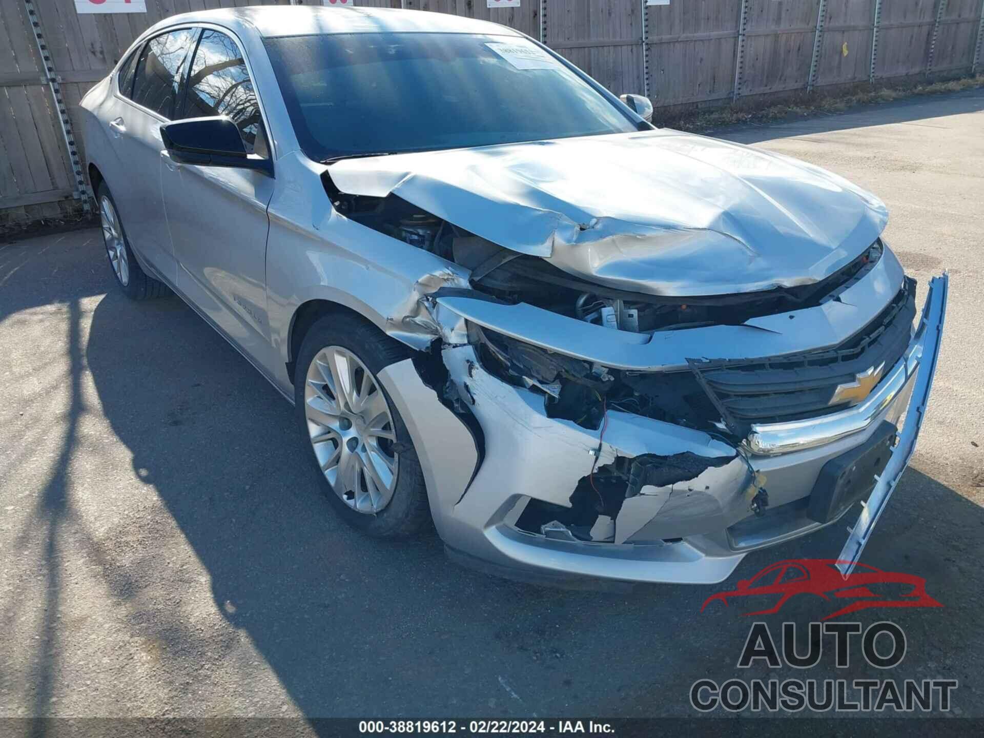 CHEVROLET IMPALA 2019 - 1G11X5S32KU137305