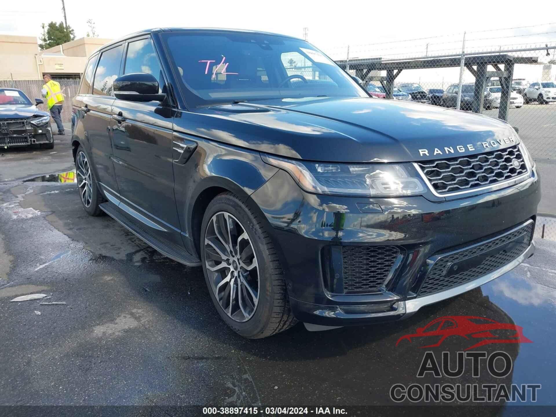 LAND ROVER RANGE ROVER SPORT 2019 - SALWR2RV4KA845322