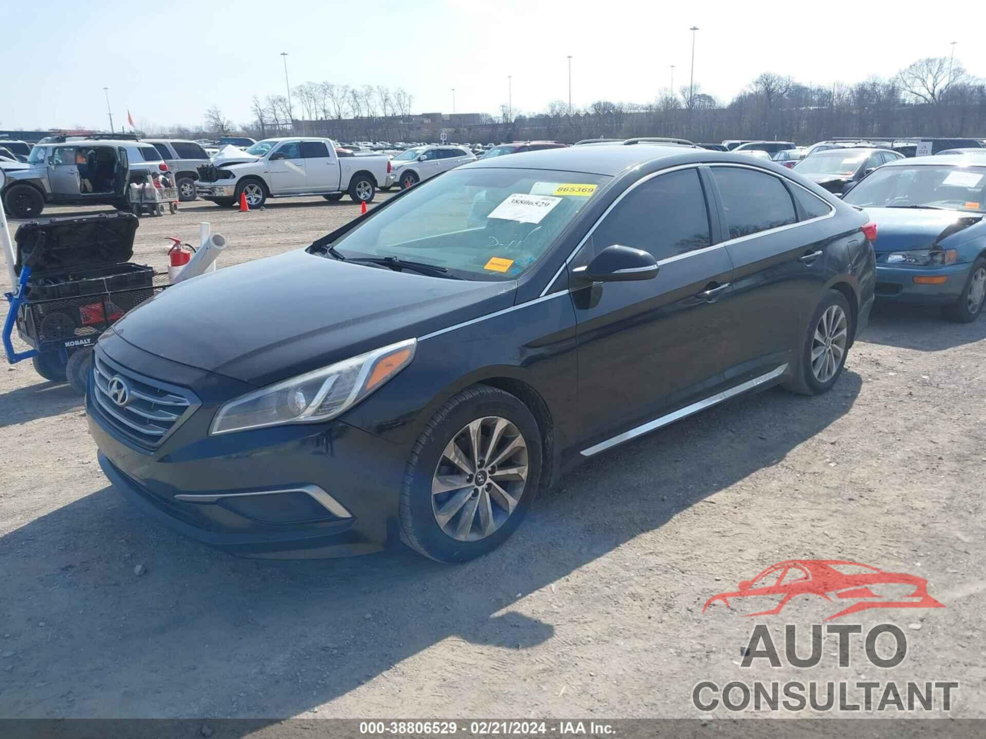 HYUNDAI SONATA 2017 - 5NPE34AF3HH483313