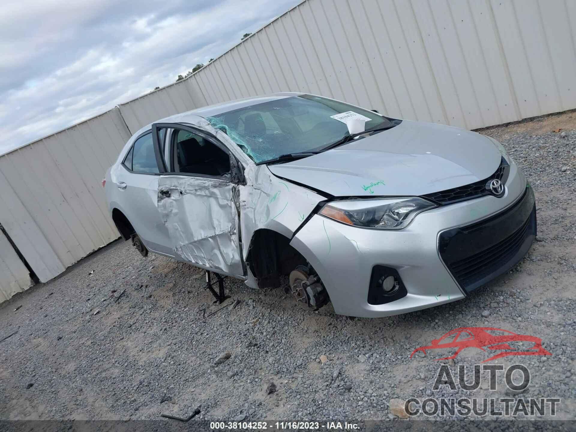TOYOTA COROLLA 2015 - 2T1BURHE2FC339570