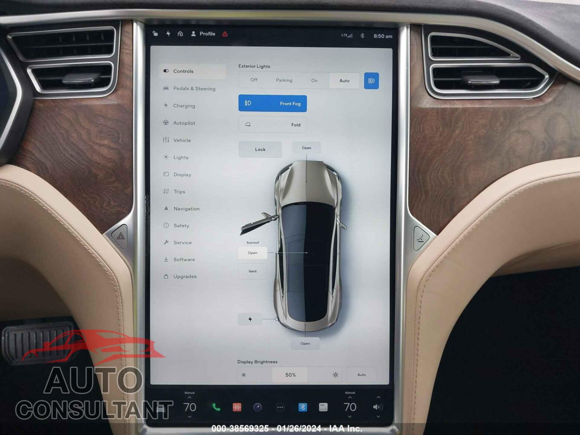 TESLA MODEL S 2016 - 5YJSA1E14GF160701
