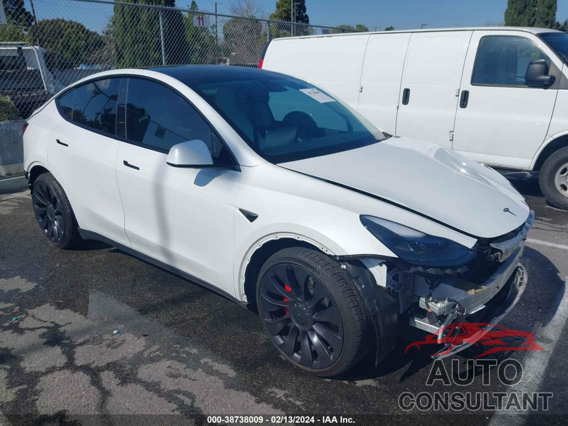 TESLA MODEL Y 2022 - 7SAYGDEF7NF349929