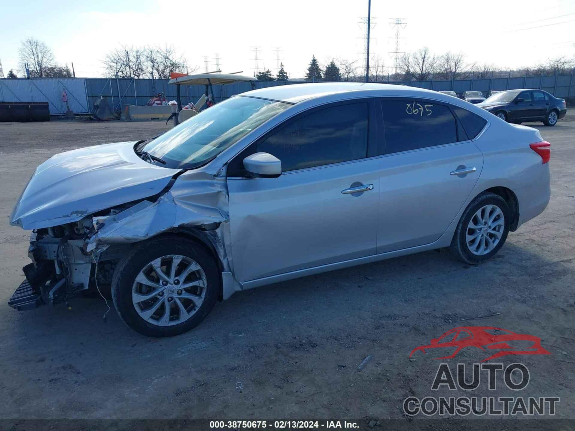 NISSAN SENTRA 2019 - 3N1AB7AP9KL609129