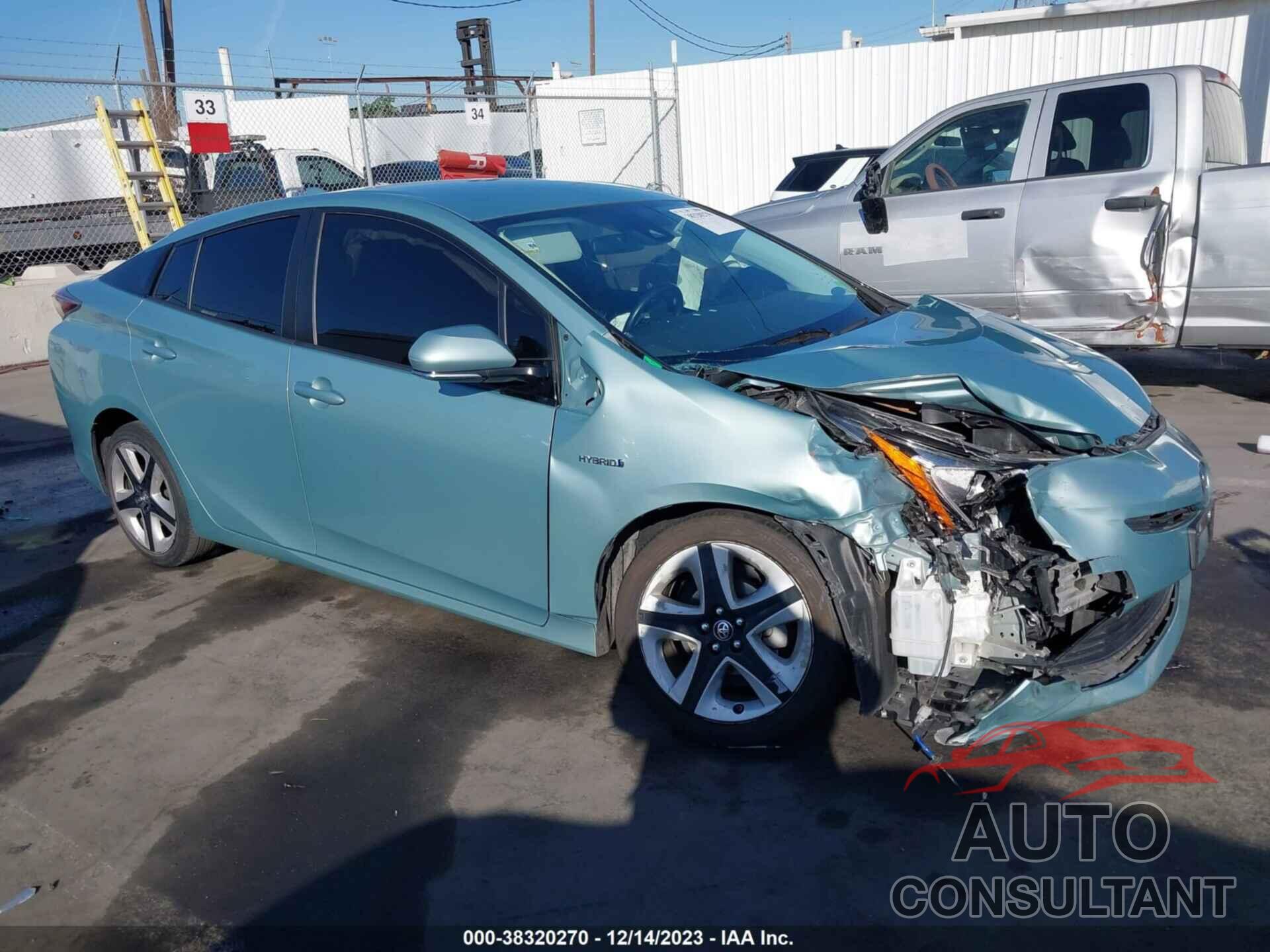 TOYOTA PRIUS 2017 - JTDKARFU8H3030488