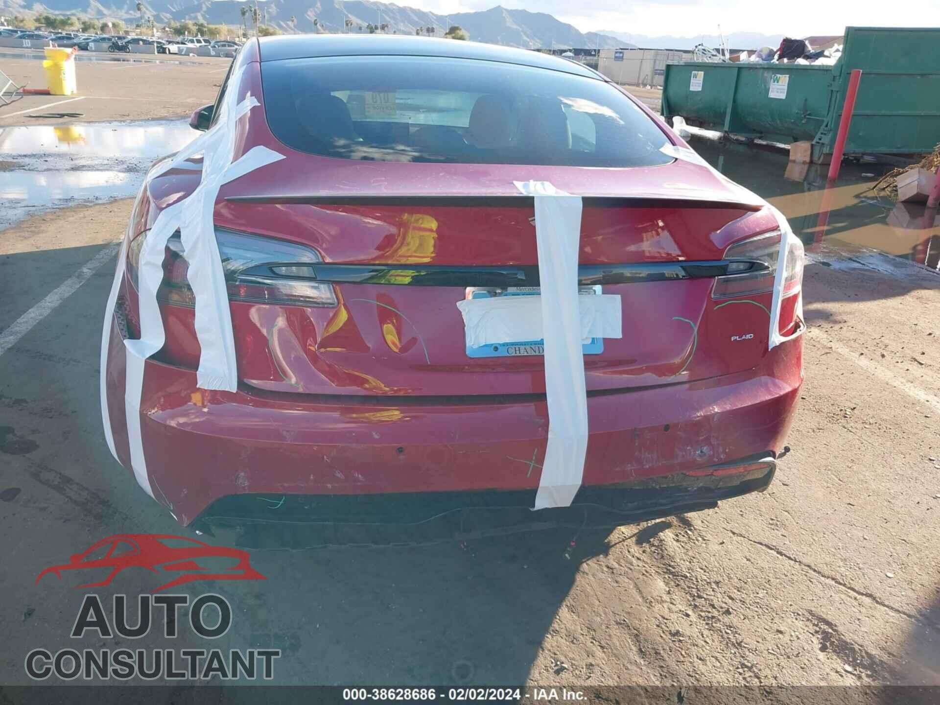 TESLA MODEL S 2021 - 5YJSA1E64MF438665