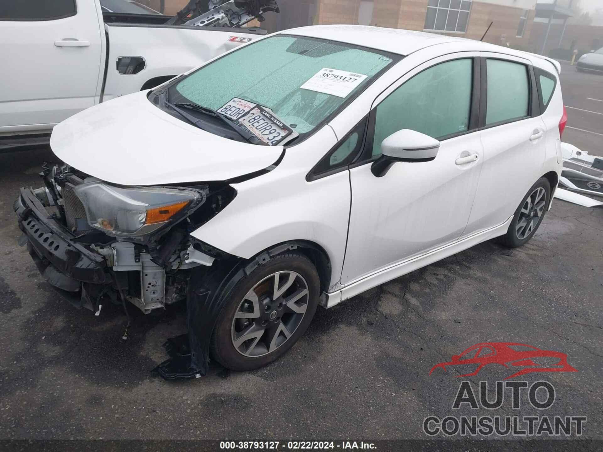 NISSAN VERSA NOTE 2017 - 3N1CE2CP8HL368494