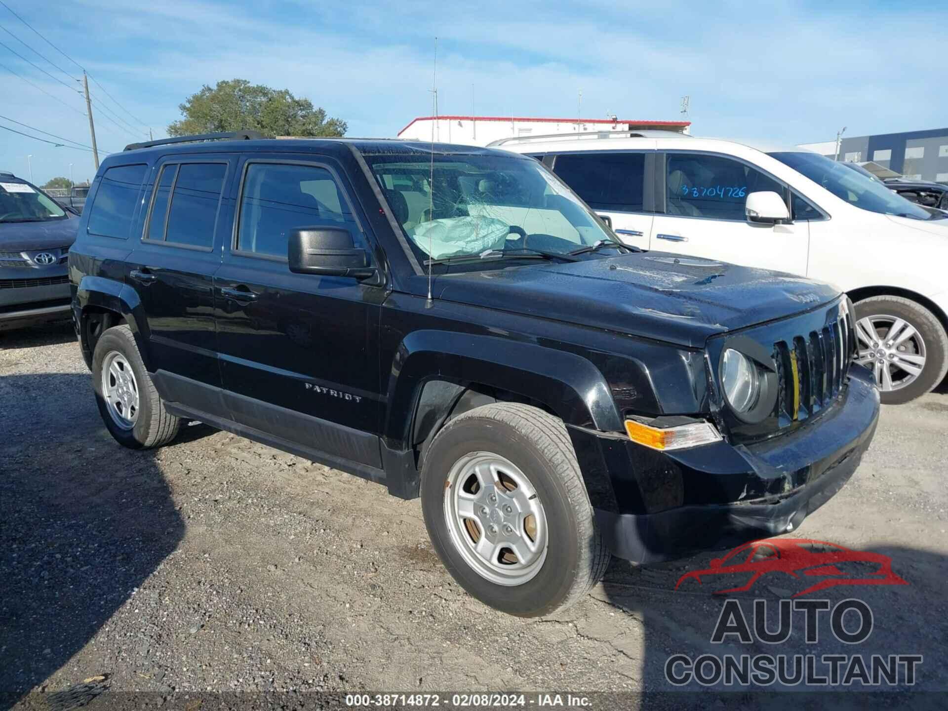 JEEP PATRIOT 2016 - 1C4NJPBA0GD636938