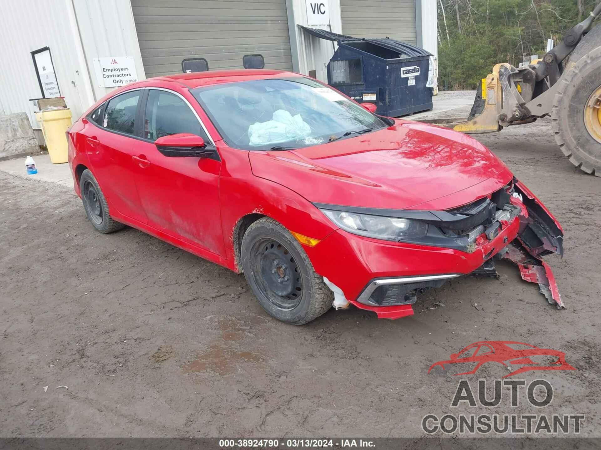 HONDA CIVIC 2019 - 2HGFC2F65KH559066