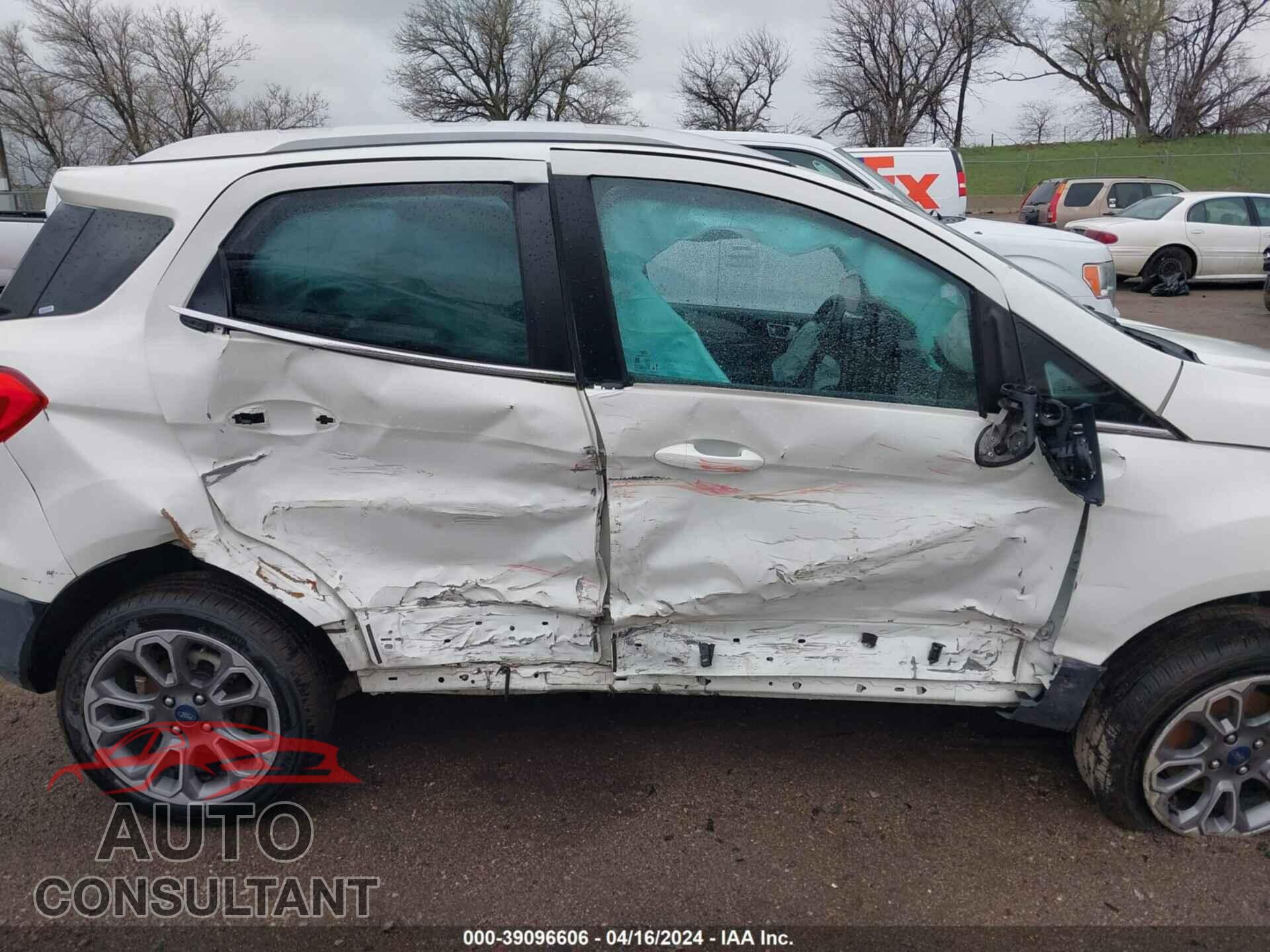 FORD ECOSPORT 2020 - MAJ6S3KL6LC350433