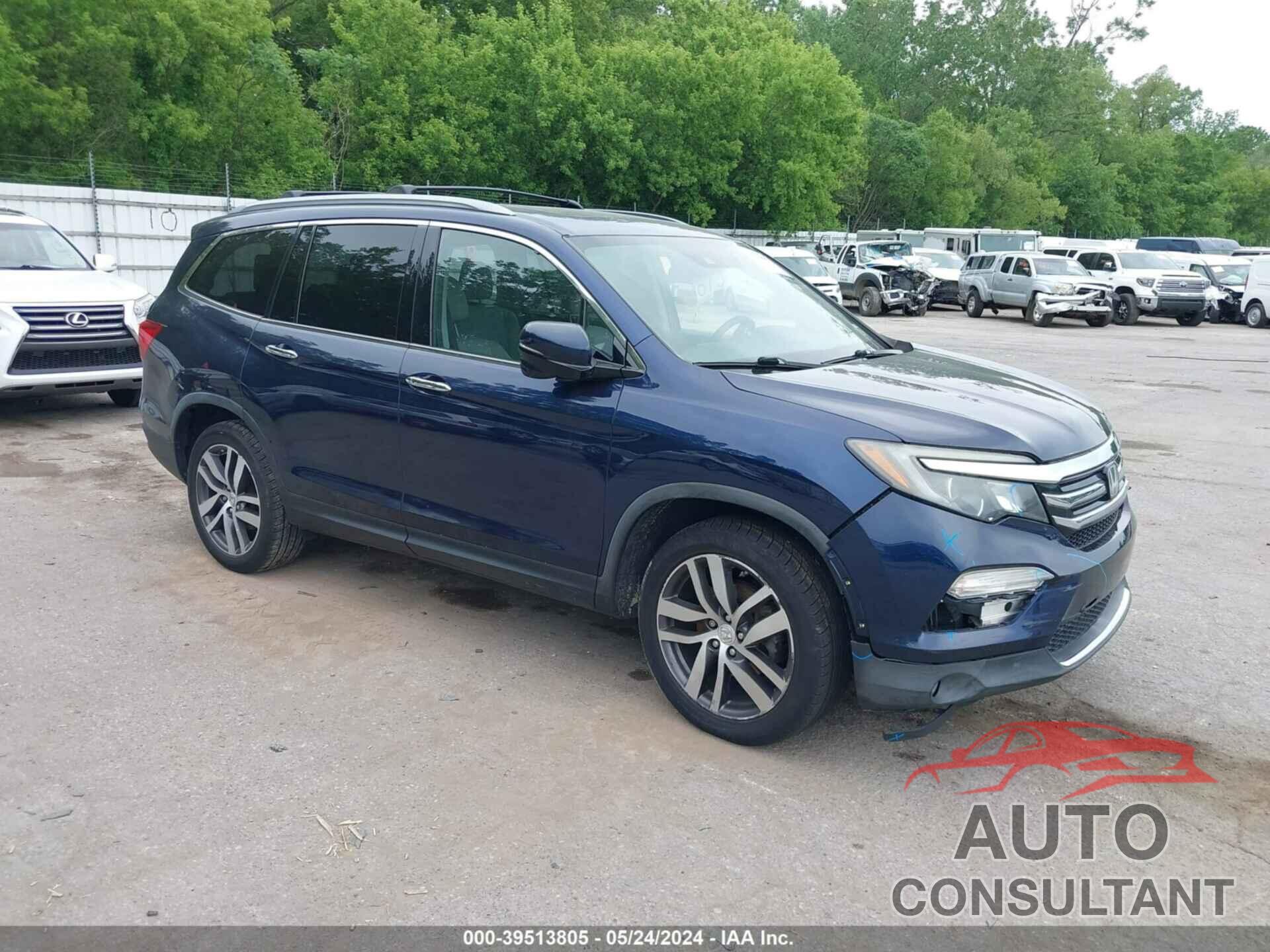 HONDA PILOT 2016 - 5FNYF6H90GB027282