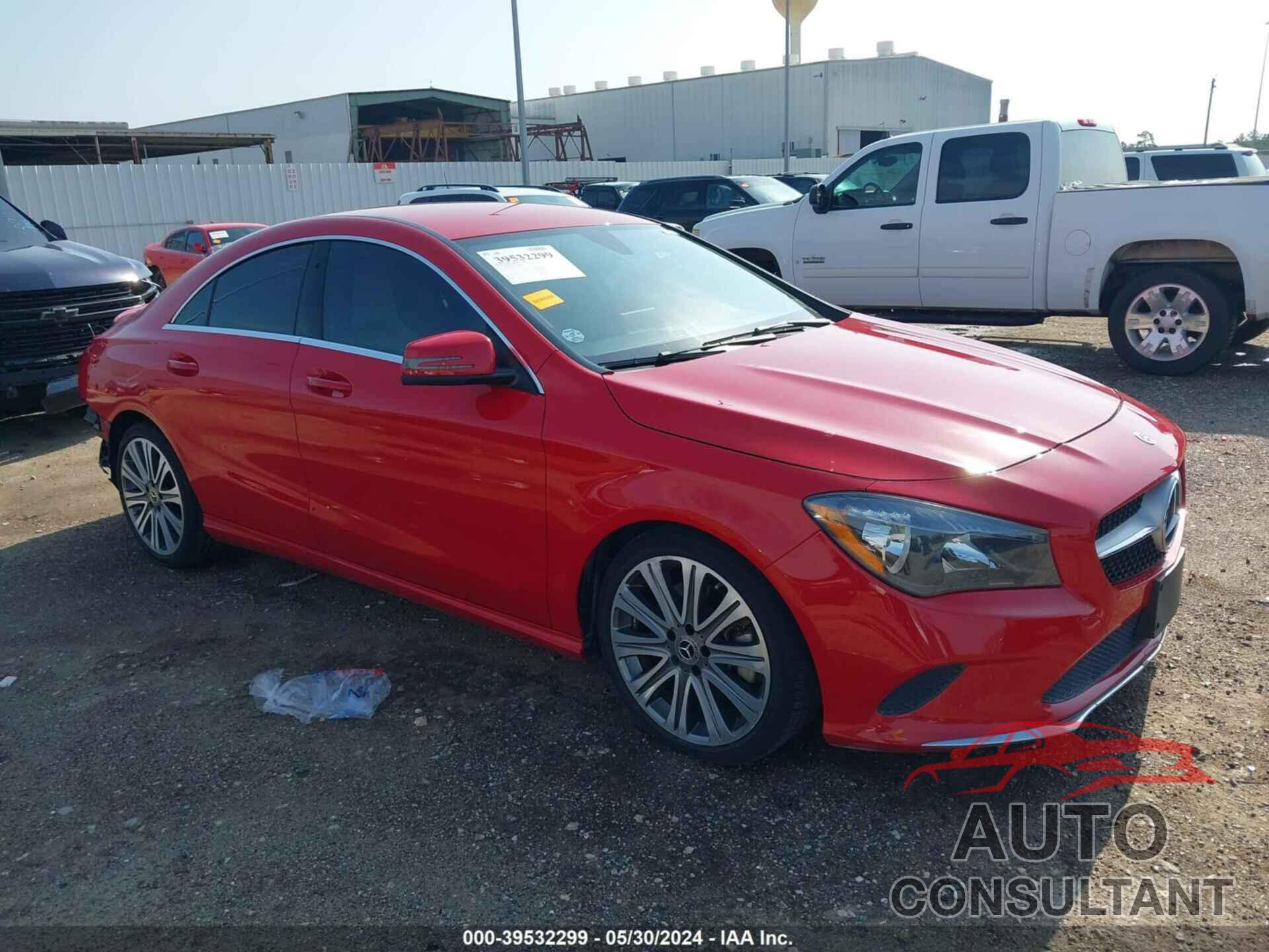 MERCEDES-BENZ CLA 250 2018 - WDDSJ4EB0JN577600
