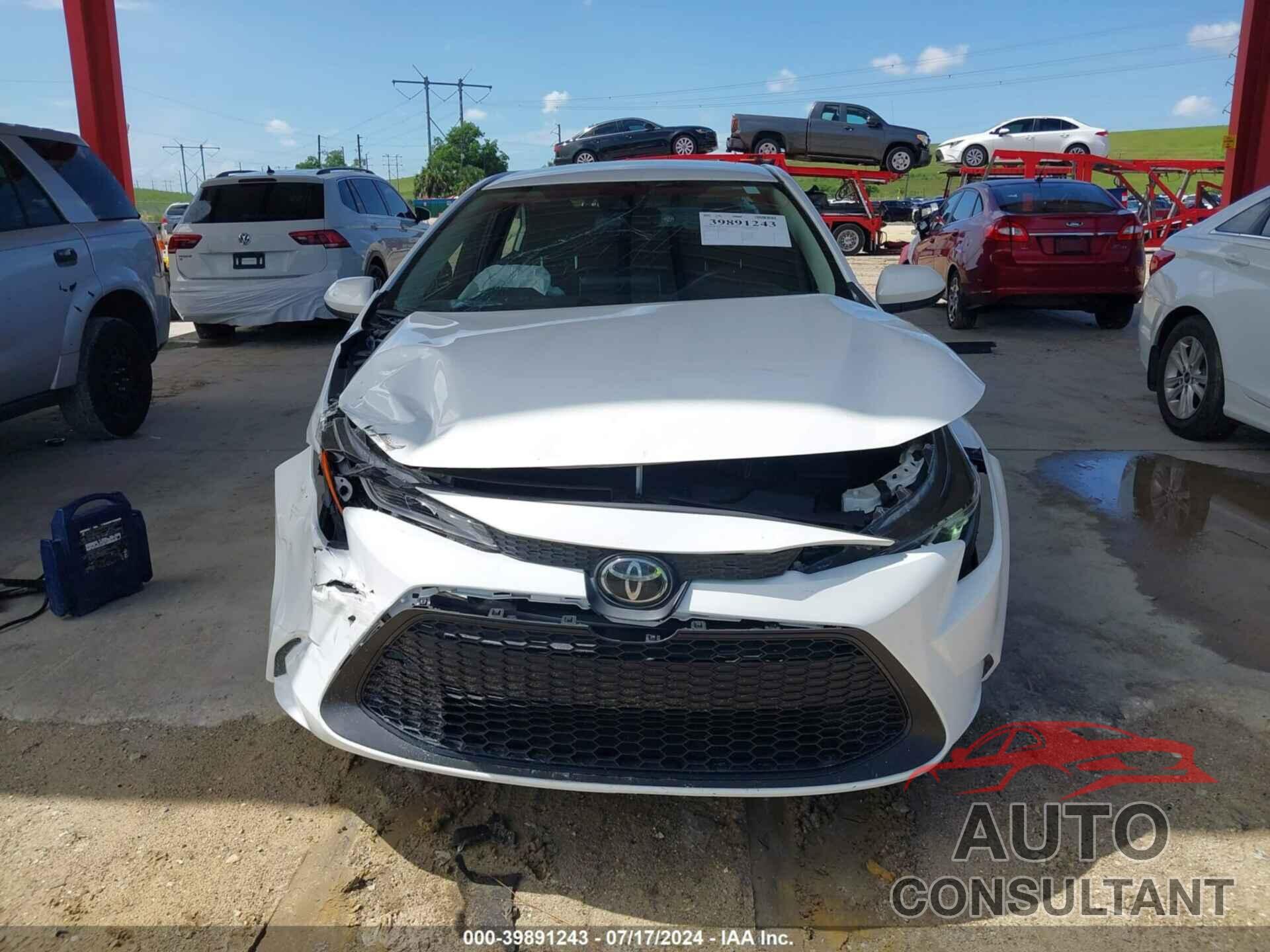 TOYOTA COROLLA 2020 - JTDEPRAEXLJ083340