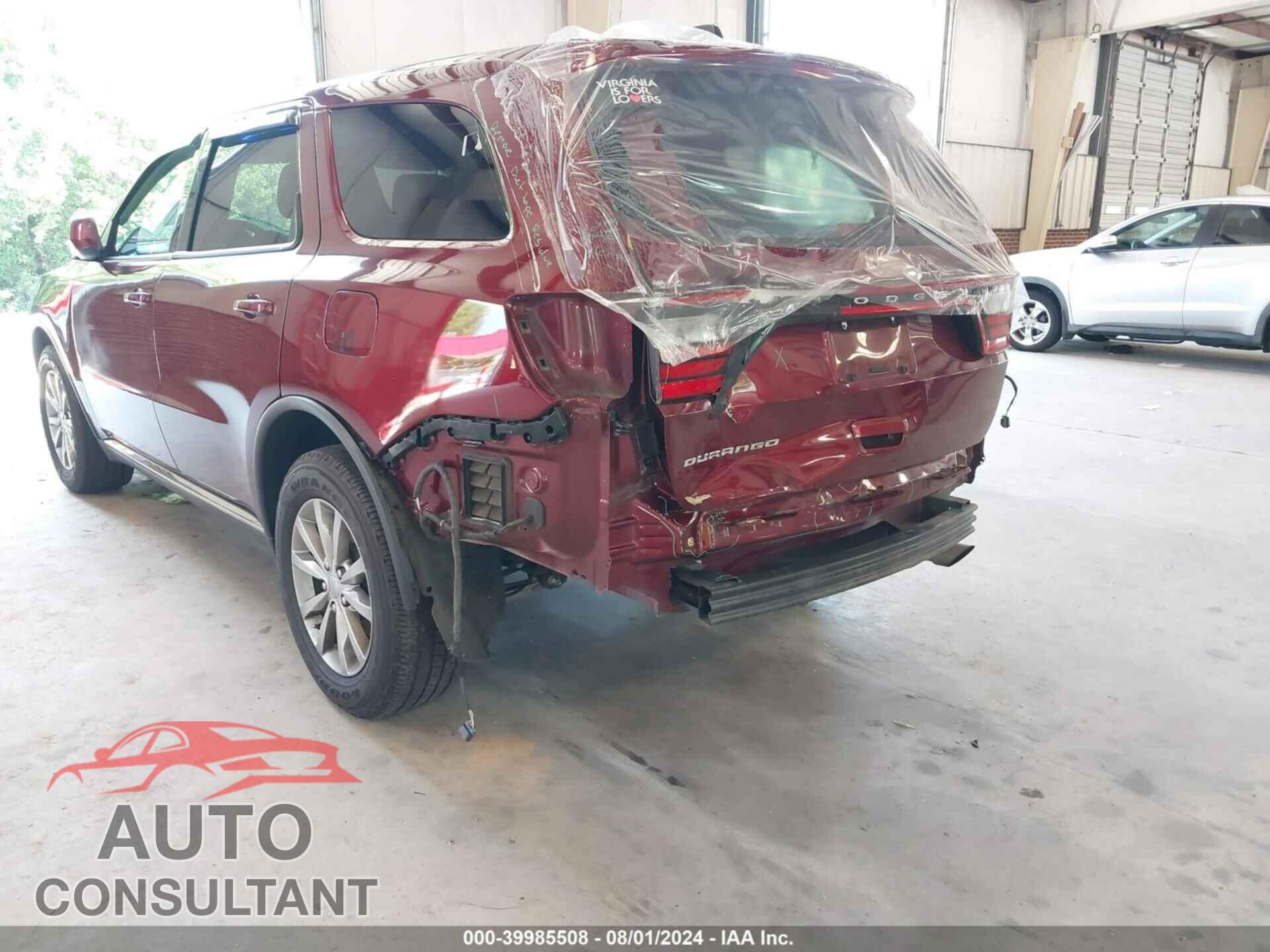 DODGE DURANGO 2017 - 1C4RDHAG5HC610900