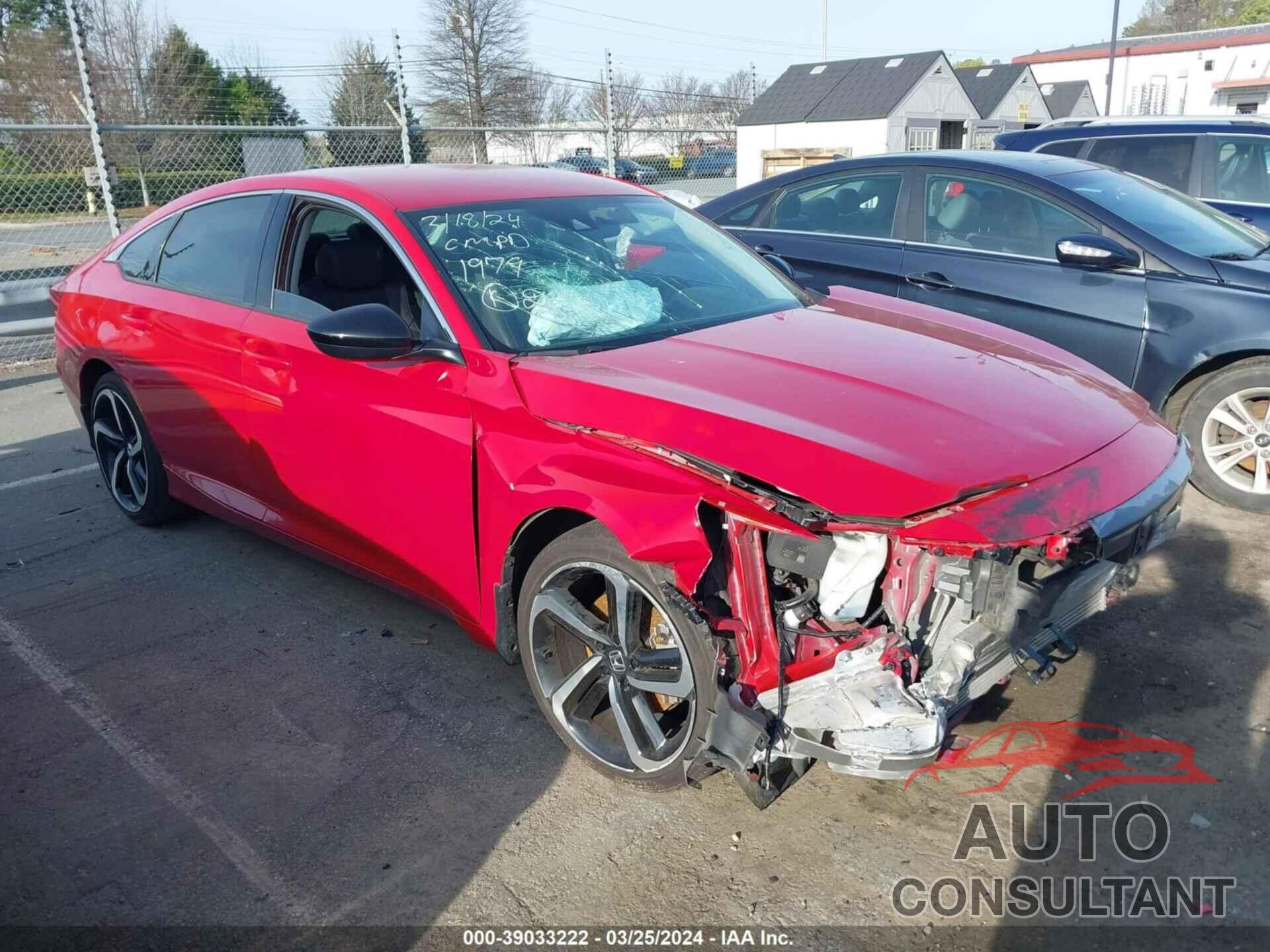 HONDA ACCORD 2021 - 1HGCV1F47MA011979
