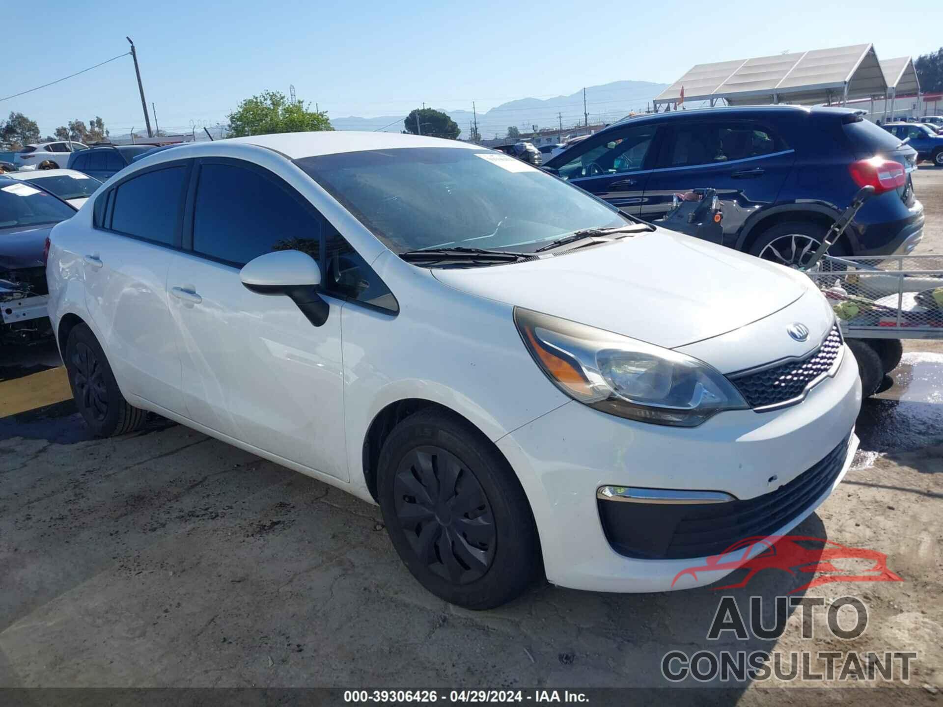 KIA RIO 2016 - KNADM4A33G6546320