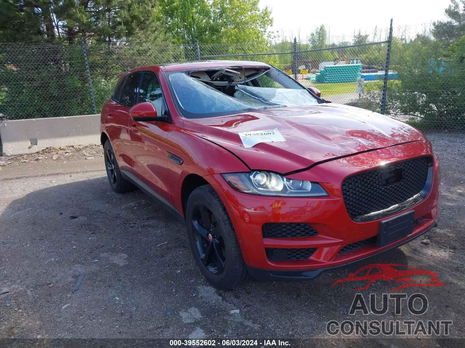 JAGUAR F-PACE 2019 - SADCK2FXXKA351877