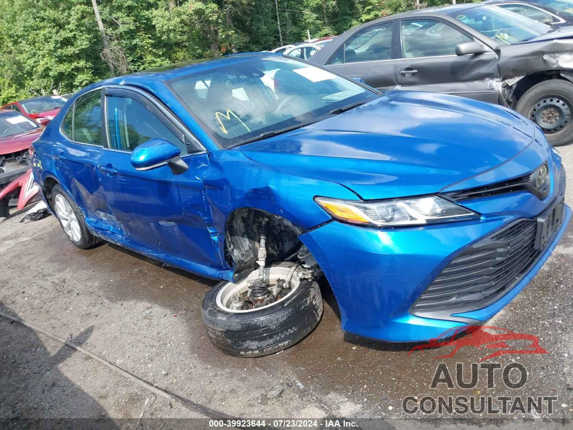 TOYOTA CAMRY 2019 - 4T1B11HK5KU234675