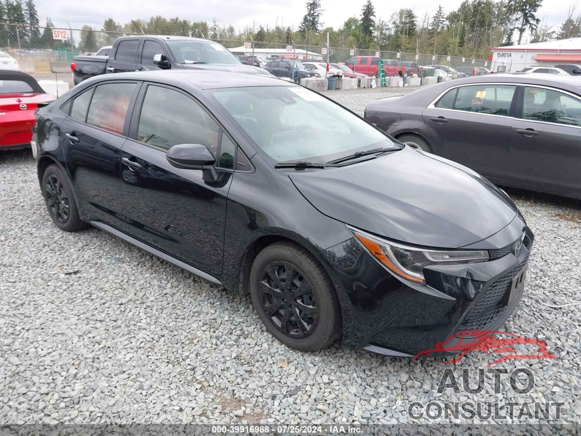 TOYOTA COROLLA 2020 - JTDEPRAE7LJ030224