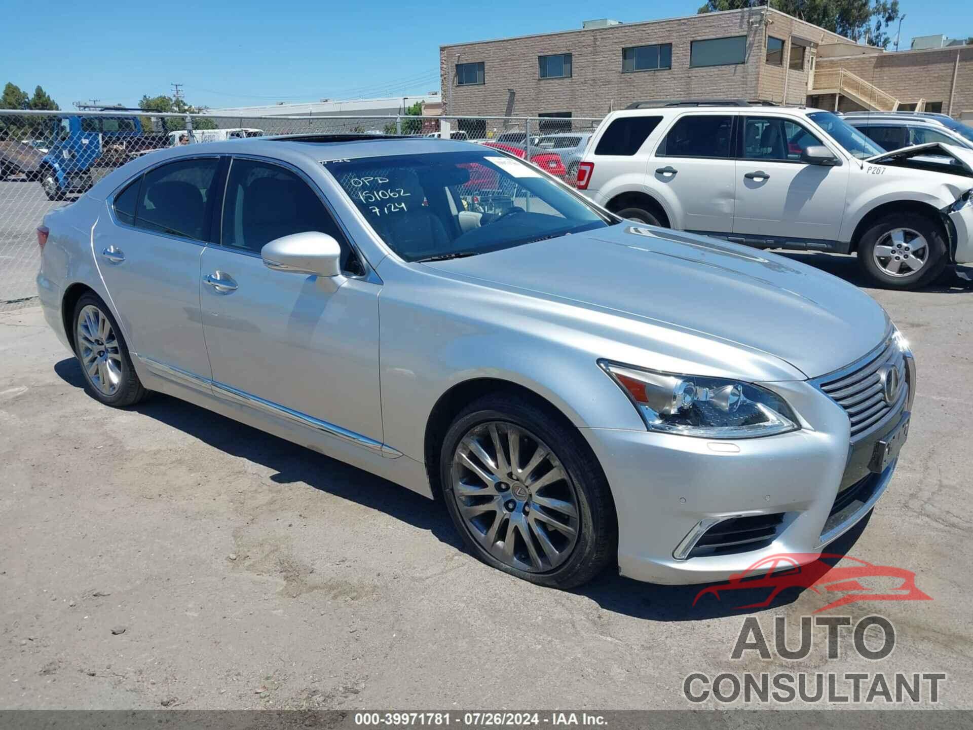 LEXUS LS 460 2016 - JTHBL5EF3G5139982