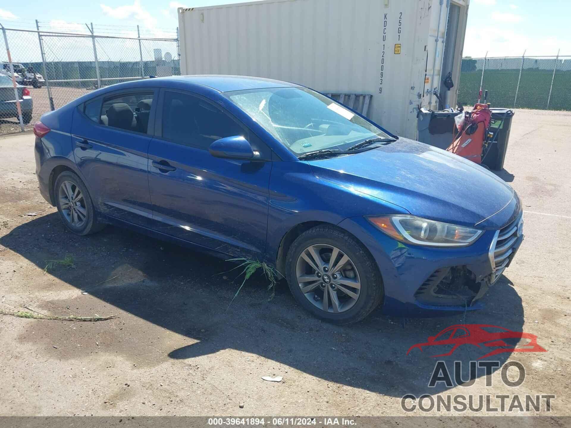 HYUNDAI ELANTRA 2017 - 5NPD84LF5HH021863