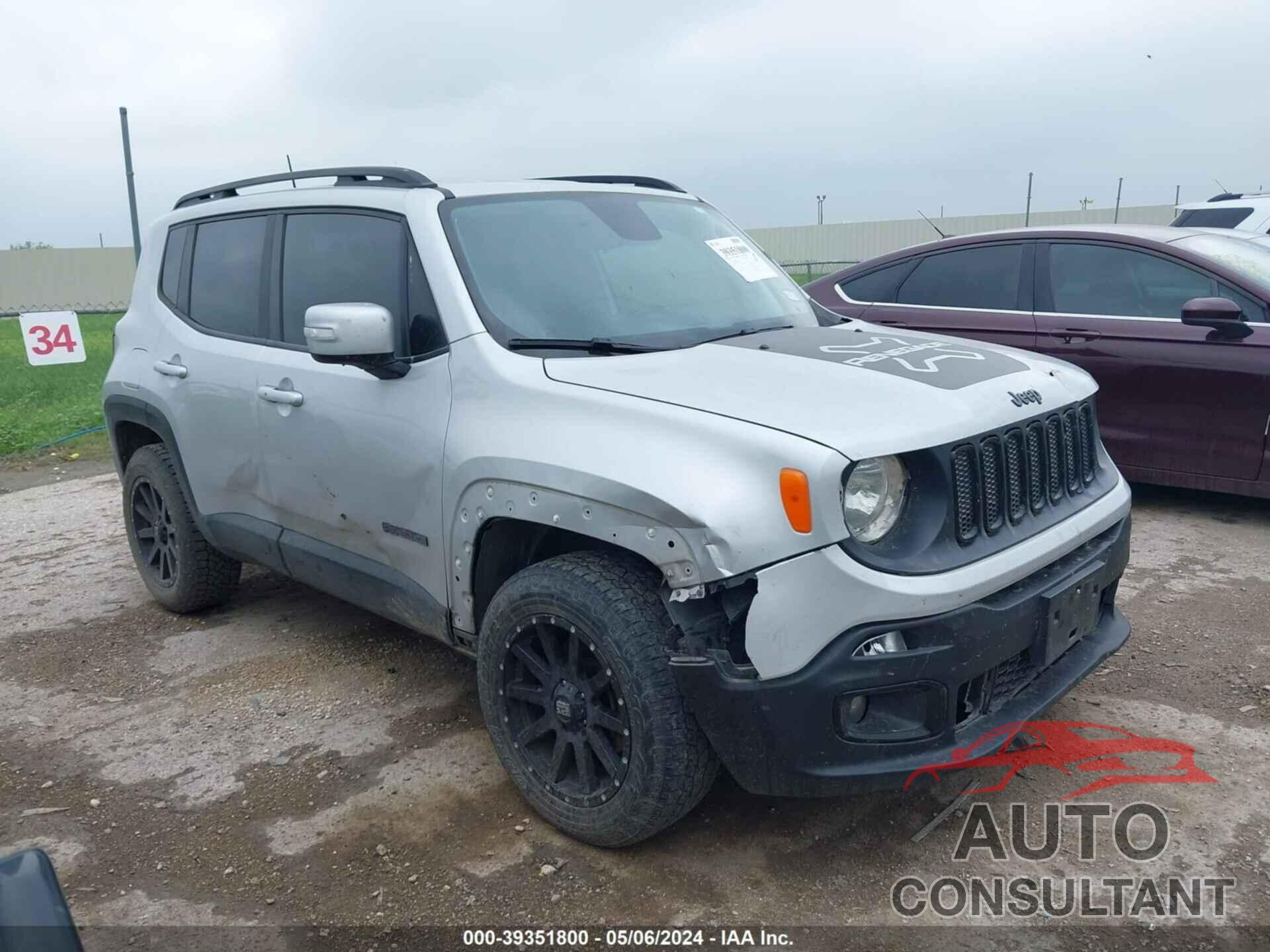 JEEP RENEGADE 2018 - ZACCJABB2JPH32950