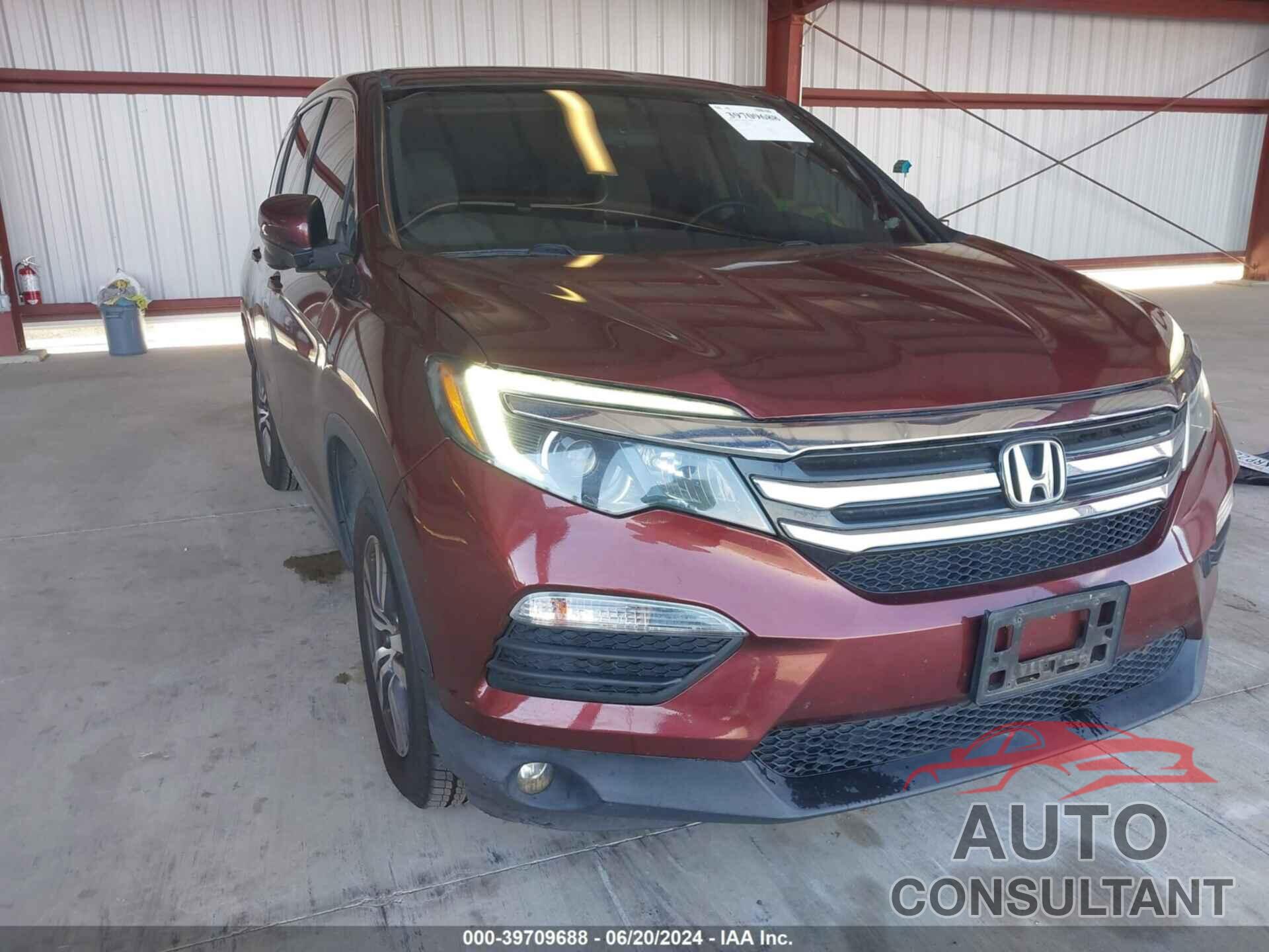 HONDA PILOT 2018 - 5FNYF6H32JB036603