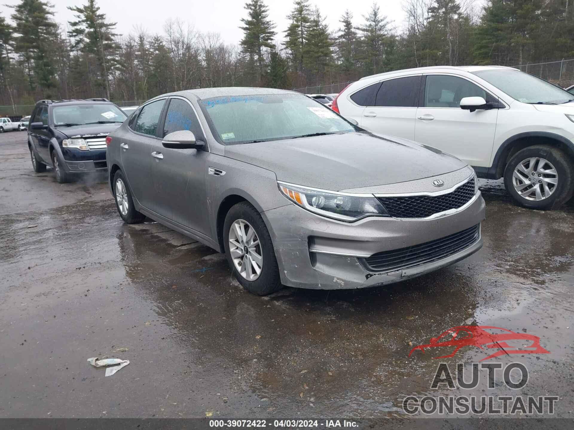 KIA OPTIMA 2016 - 5XXGT4L3XGG096439