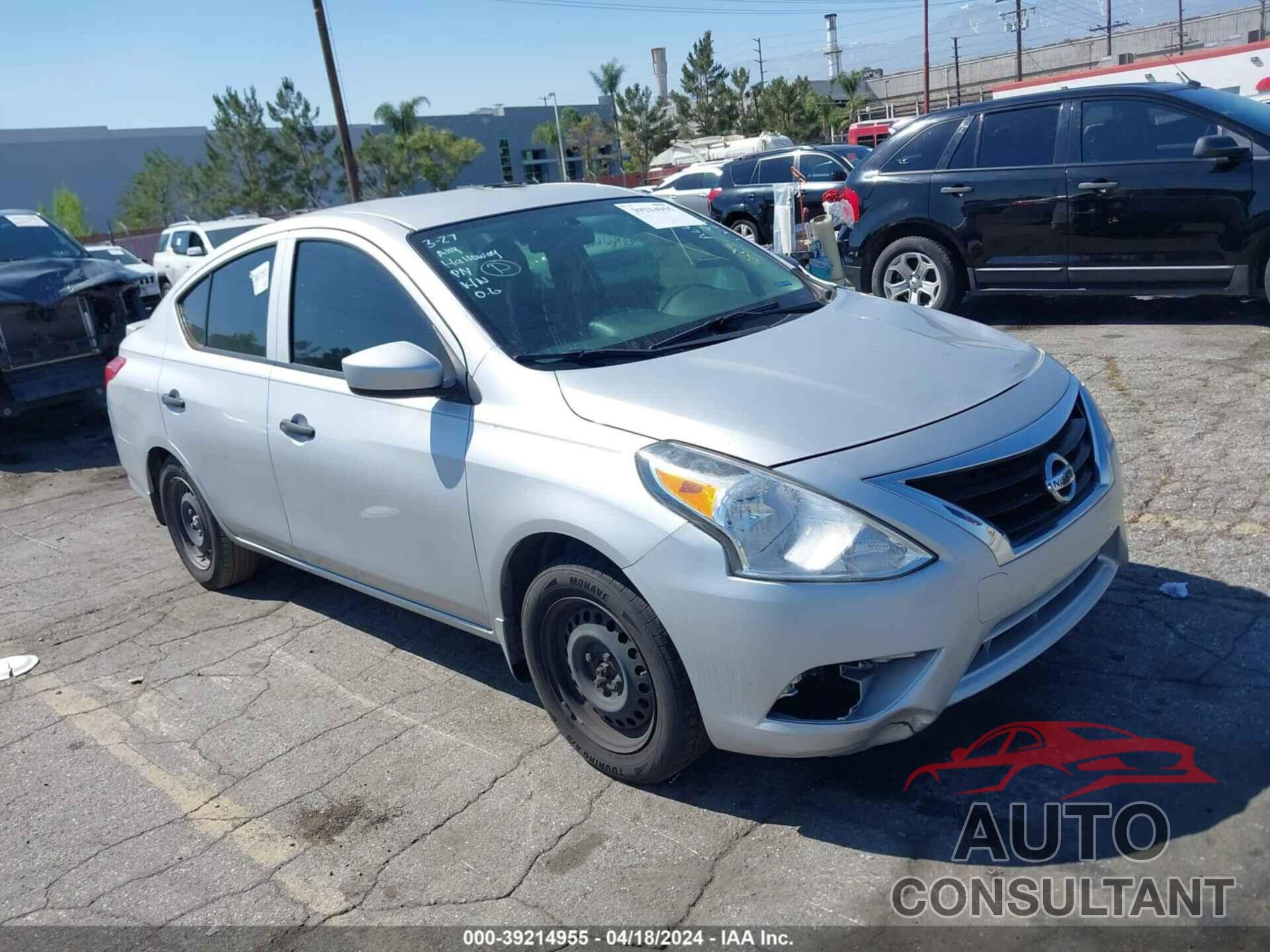 NISSAN VERSA 2016 - 3N1CN7AP8GL840918