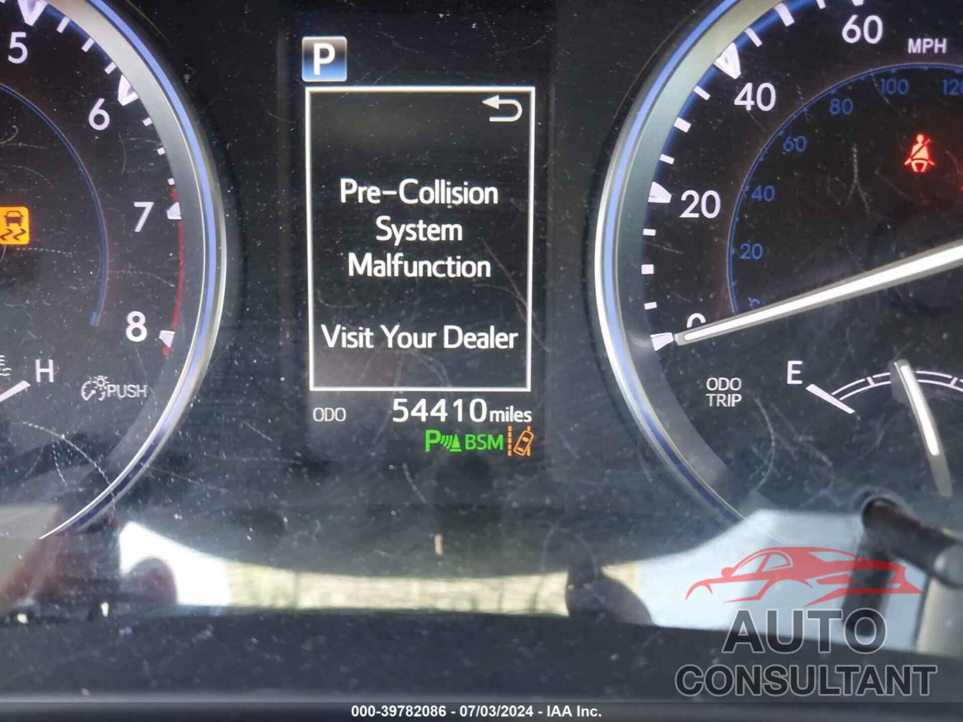 TOYOTA HIGHLANDER 2018 - 5TDDZRFH6JS842297