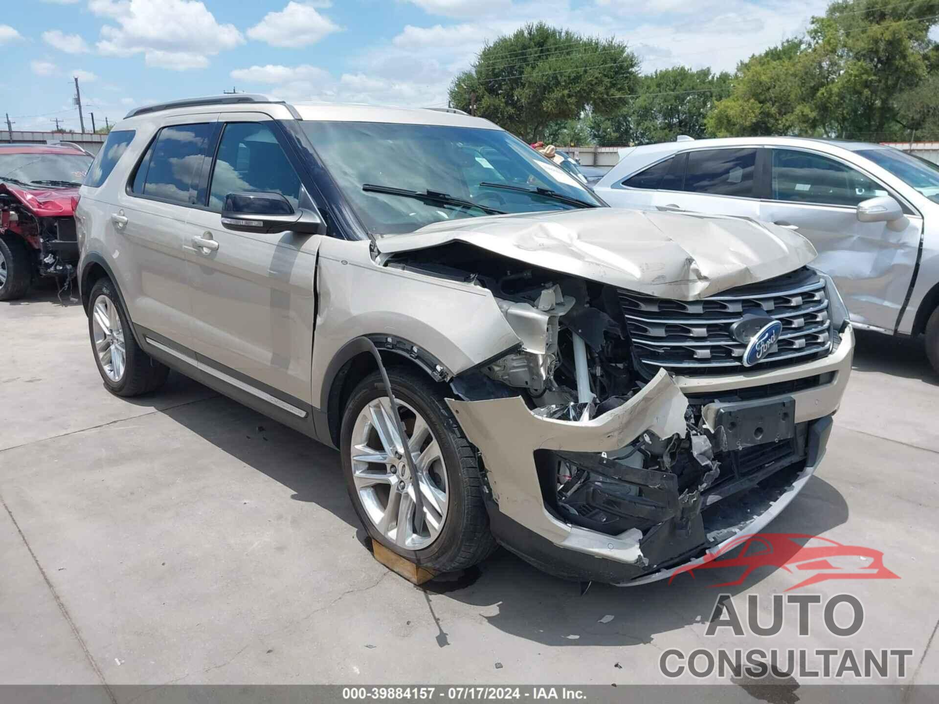 FORD EXPLORER 2017 - 1FM5K7D84HGD39884