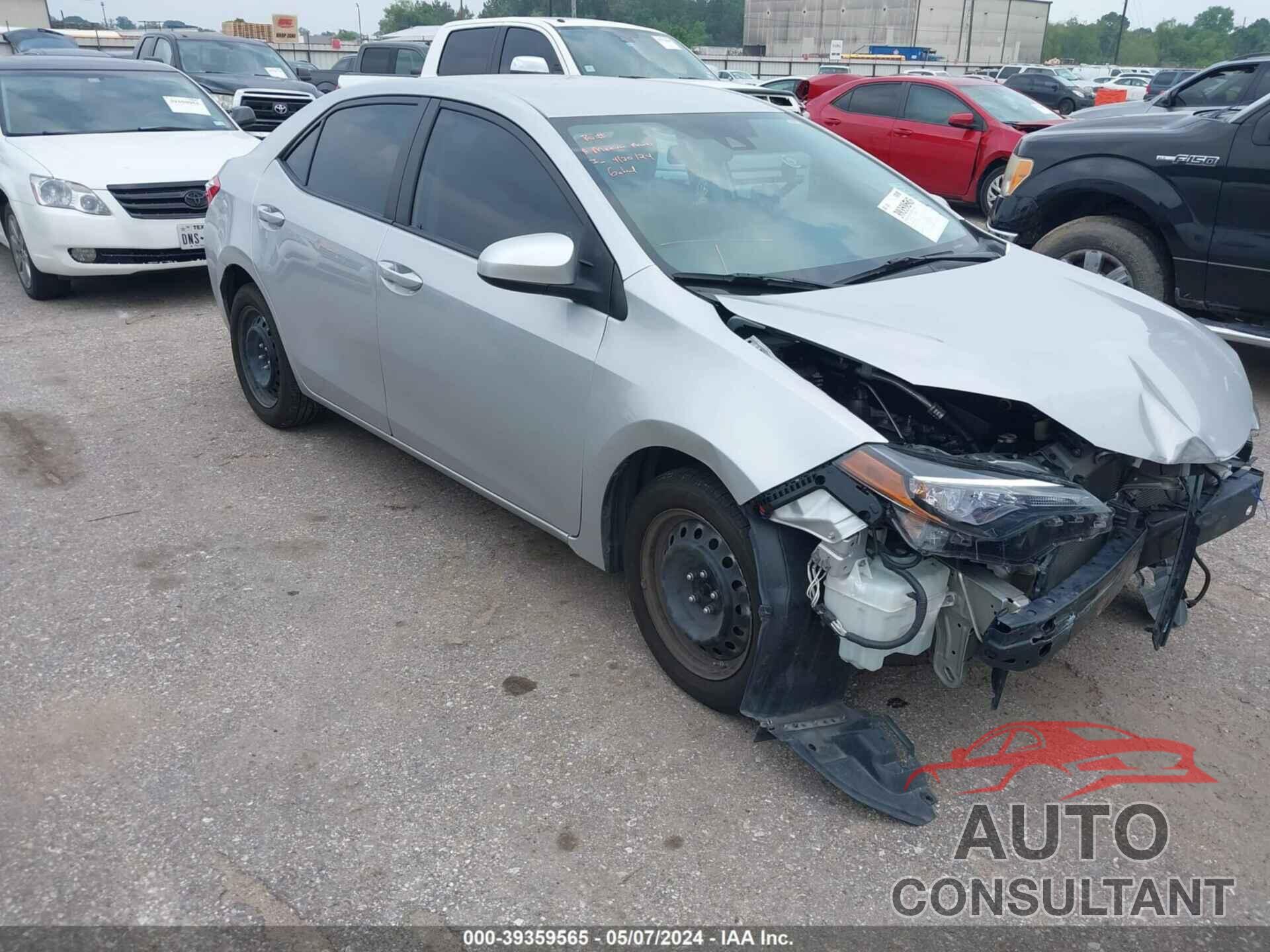 TOYOTA COROLLA 2018 - 5YFBURHE5JP769036