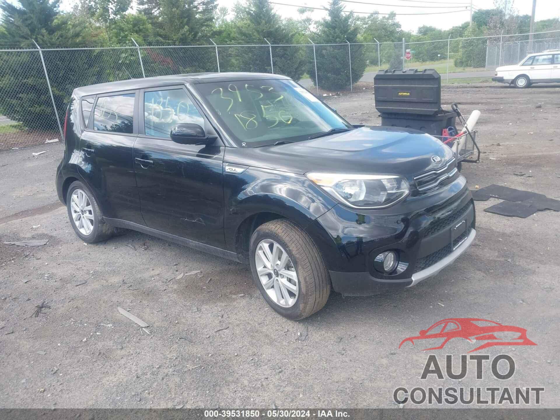 KIA SOUL 2019 - KNDJP3A58K7908914