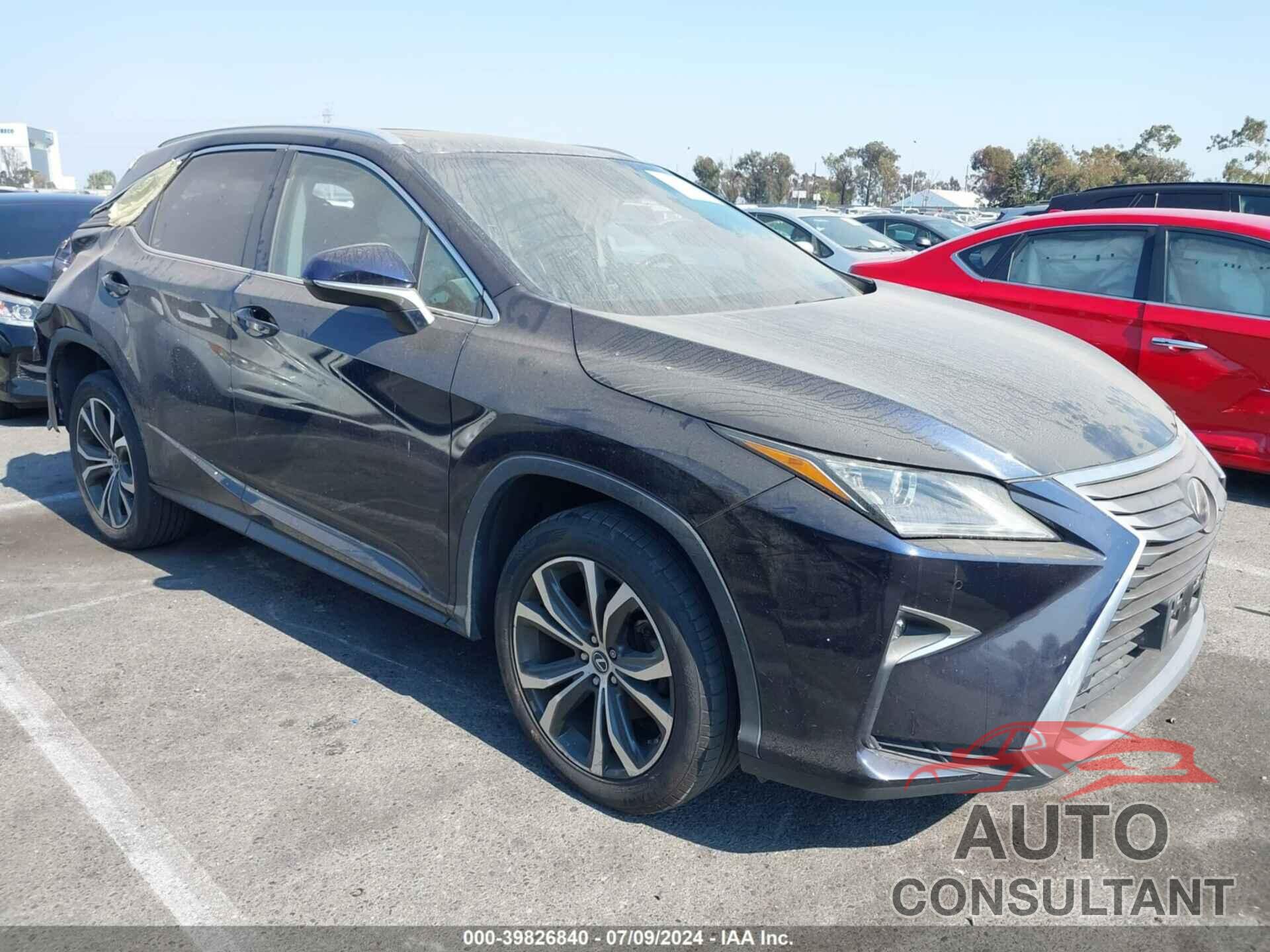 LEXUS RX 350 2018 - 2T2ZZMCA6JC111809