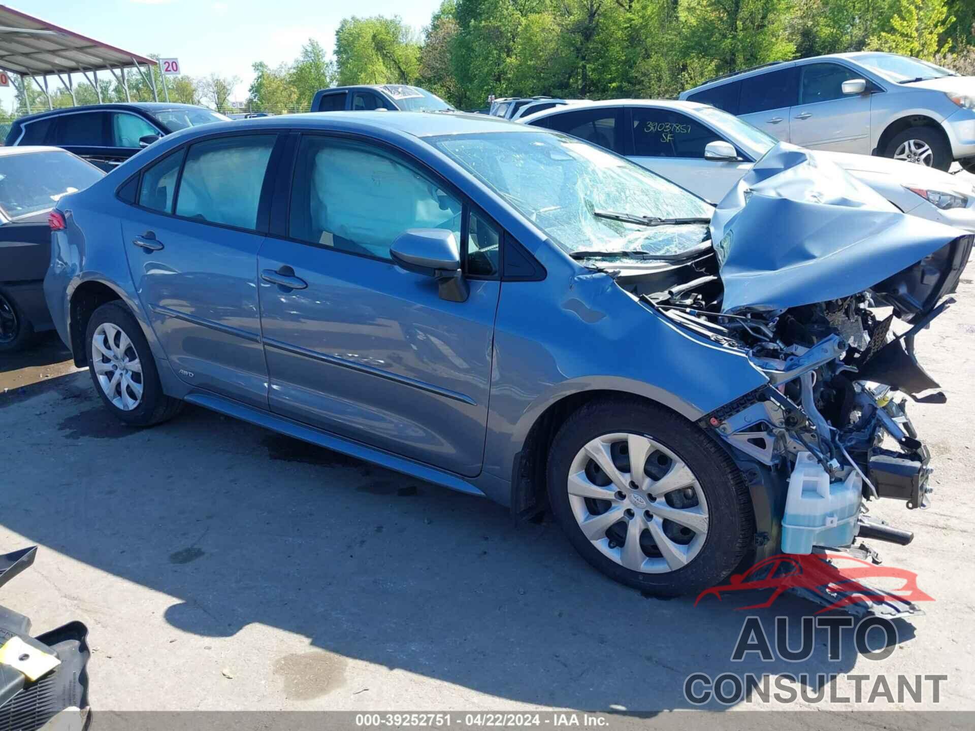 TOYOTA COROLLA 2023 - JTDBDMHE4P3000953
